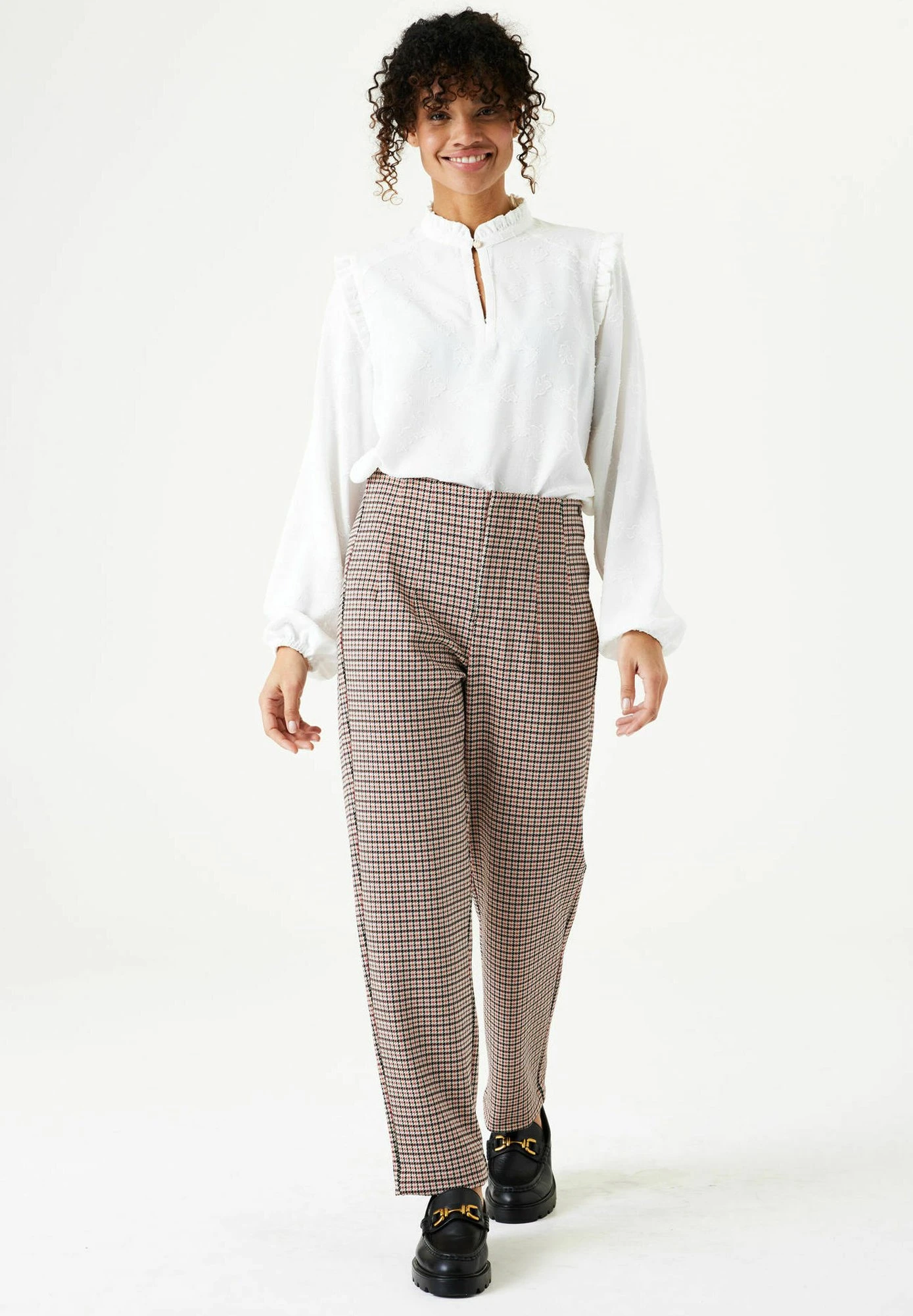 Garcia Checked - Broek - Black 3 Garcia Checked - Broek - Black