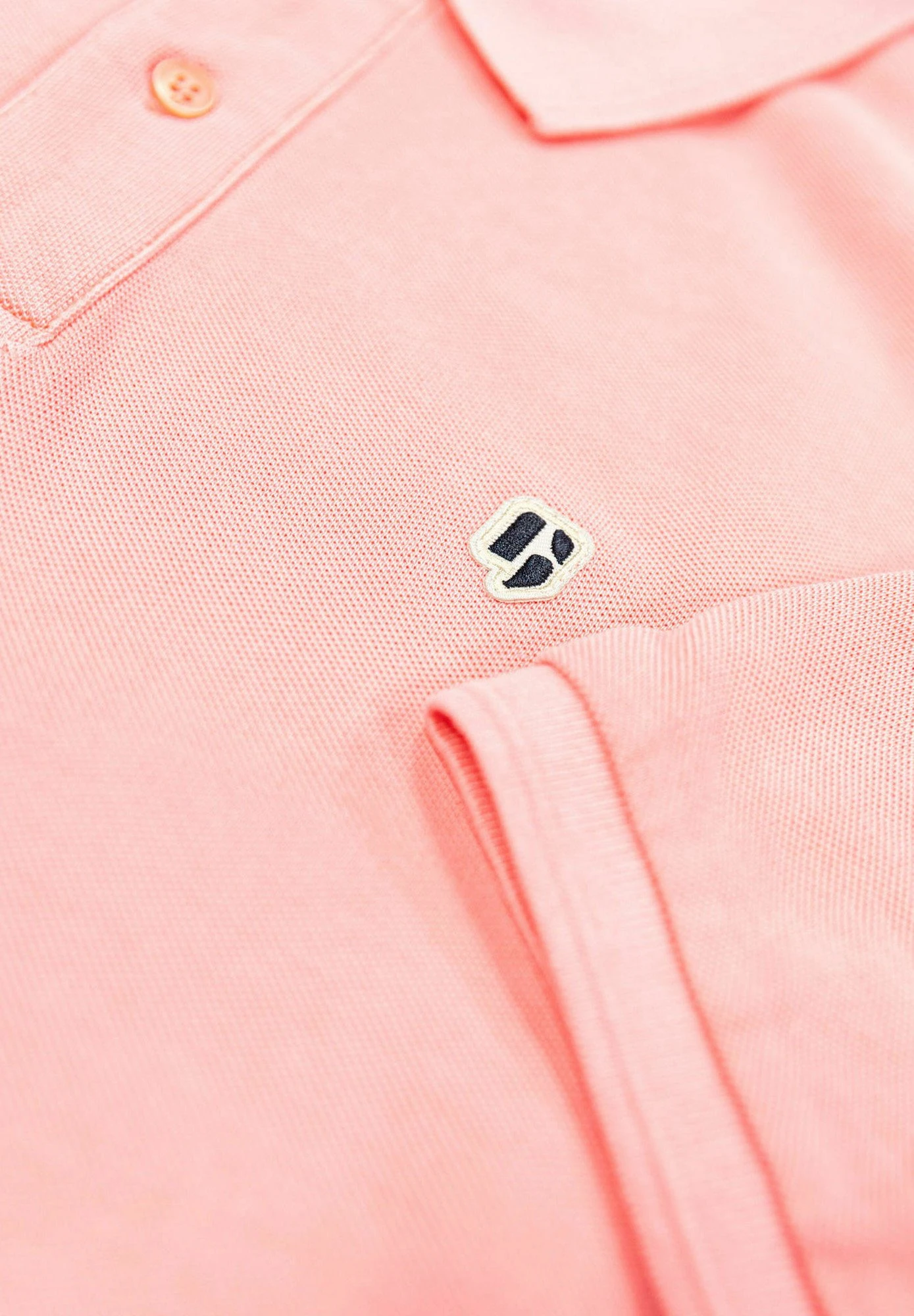 Garcia Poloshirt - Bright Coral 4 Garcia Poloshirt - Bright Coral - Afbeelding 2