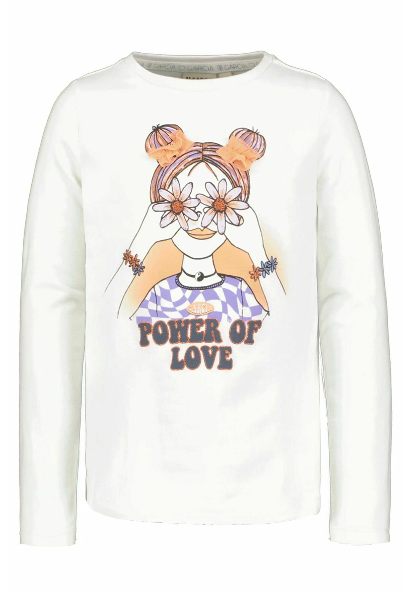 Garcia Longsleeve - Longsleeve - Off White 4 Garcia Longsleeve - Longsleeve - Off White - Afbeelding 2