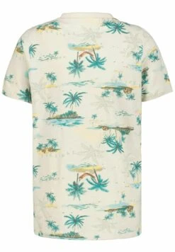 Garcia With Print - T-Shirt Print - Ivory -Clothing 7679b30c5a07460fab4dc3430e87d702