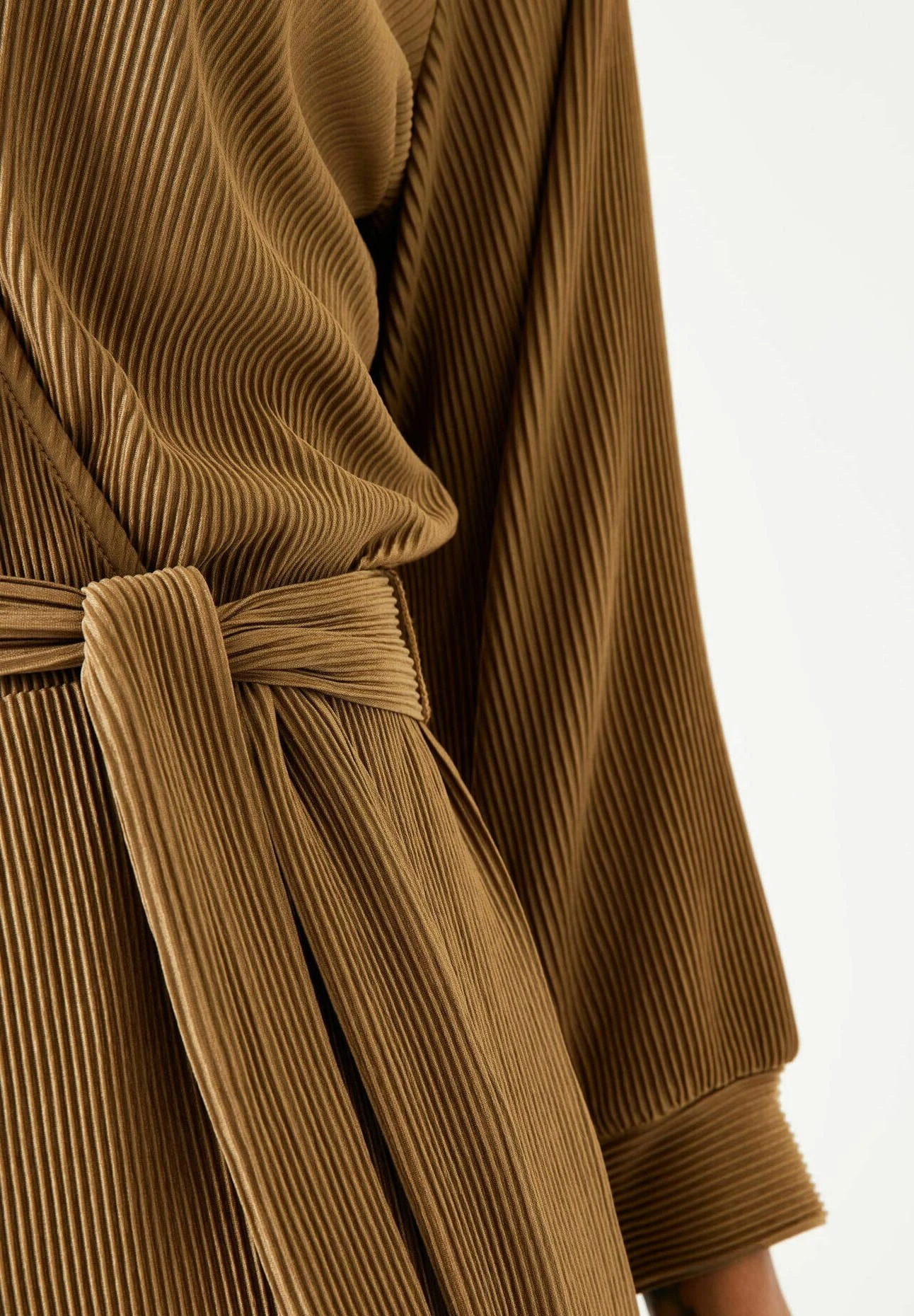 Garcia Wrap - Jurk - Golden Brown 6 Garcia Wrap - Jurk - Golden Brown - Afbeelding 4