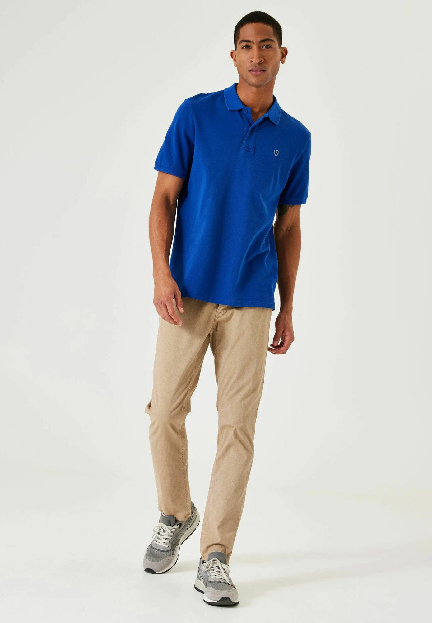 Garcia Poloshirt - Vibrant Blue 4 Garcia Poloshirt - Vibrant Blue - Afbeelding 2
