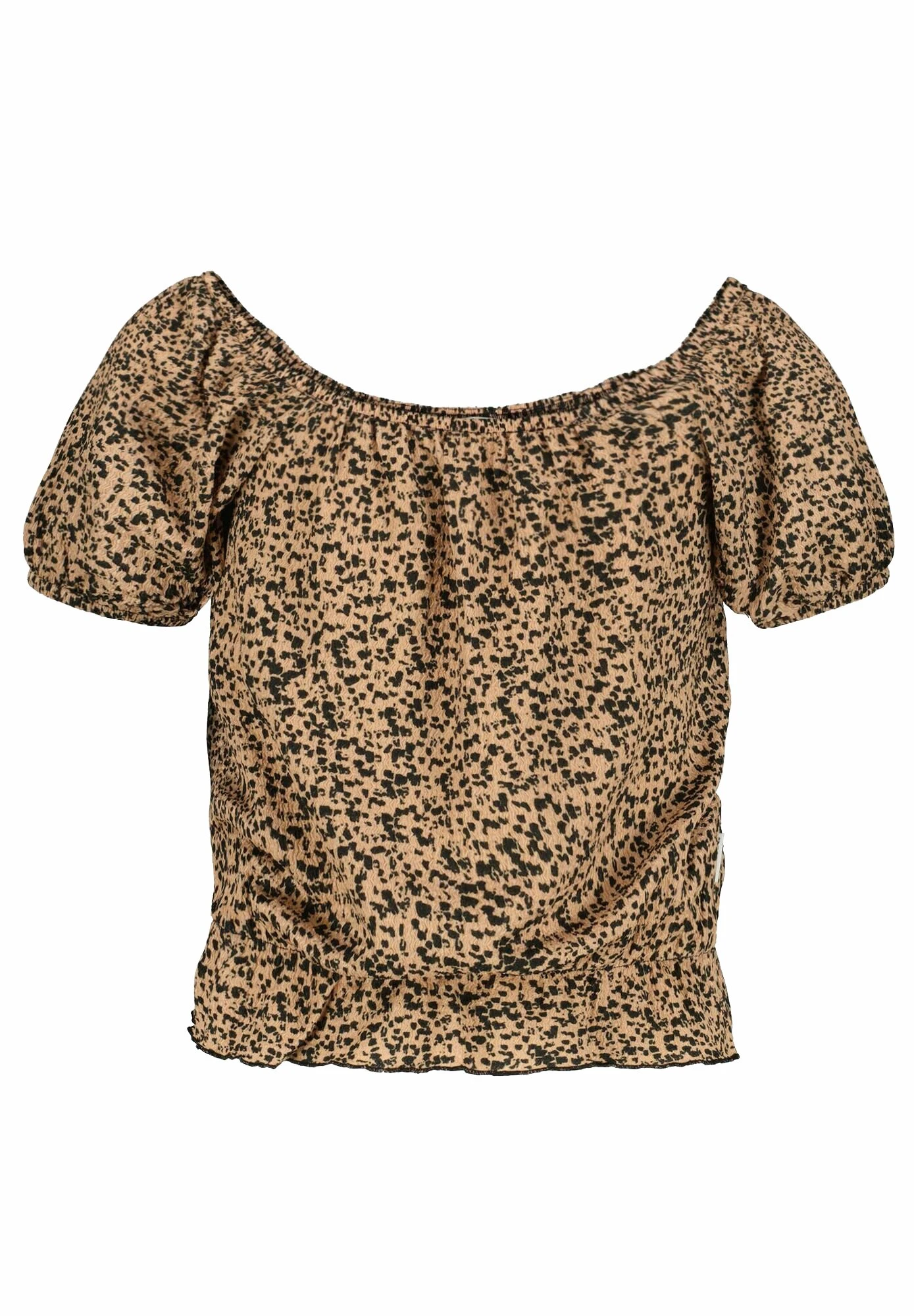 Garcia T-Shirt Print - Warm Tan 3 Garcia T-Shirt Print - Warm Tan - Afbeelding 2