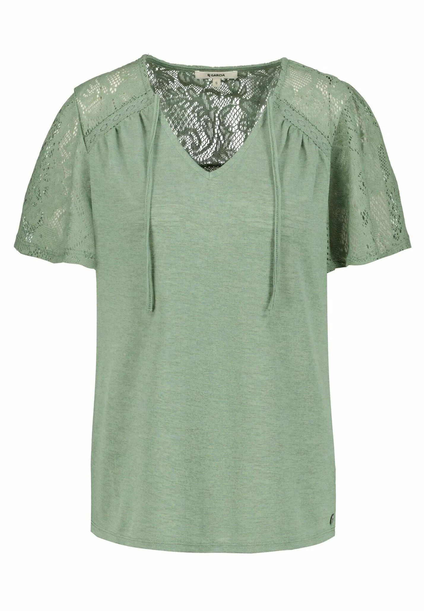Garcia With Lace - T-Shirt Print - Sea Spray 7 Garcia With Lace - T-Shirt Print - Sea Spray - Afbeelding 5
