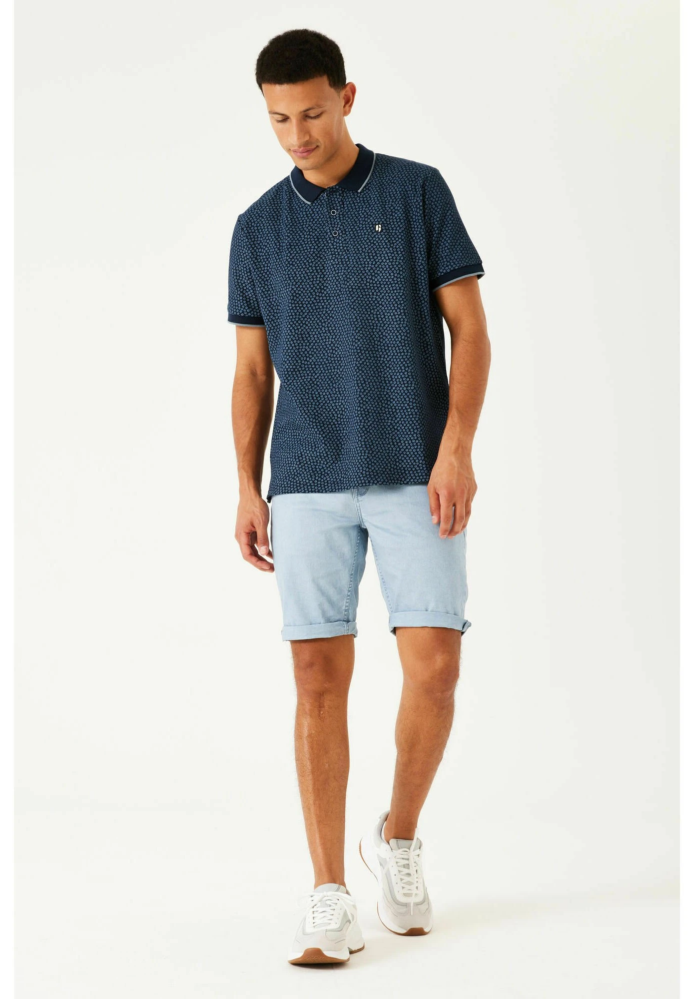 Garcia With Pattern - Poloshirt - Dark Moon 3 Garcia With Pattern - Poloshirt - Dark Moon