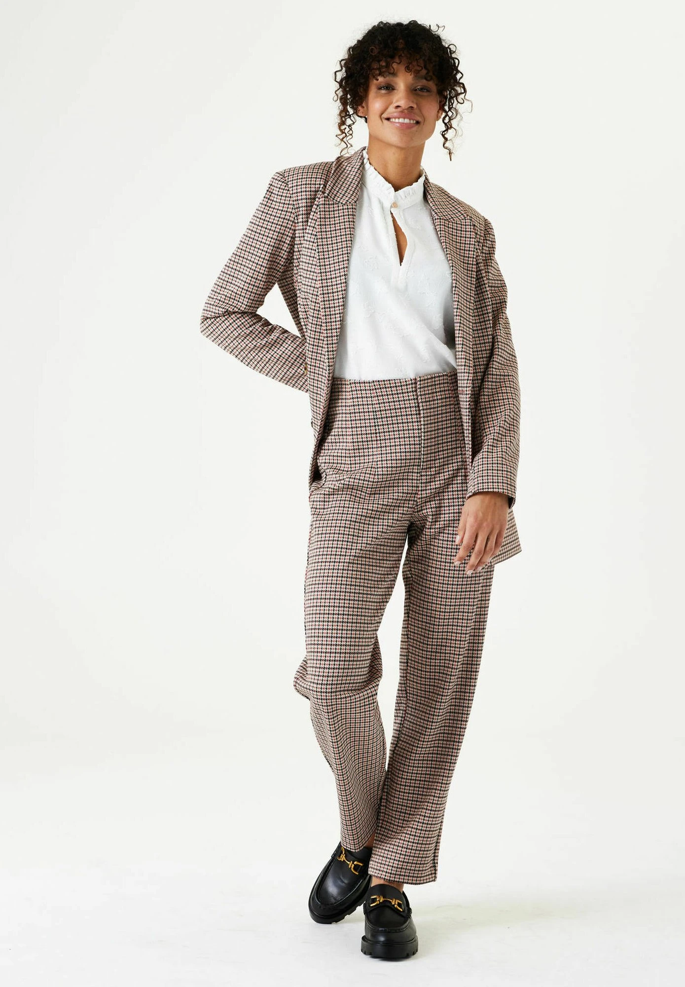 Garcia Checked - Broek - Black 4 Garcia Checked - Broek - Black - Afbeelding 2