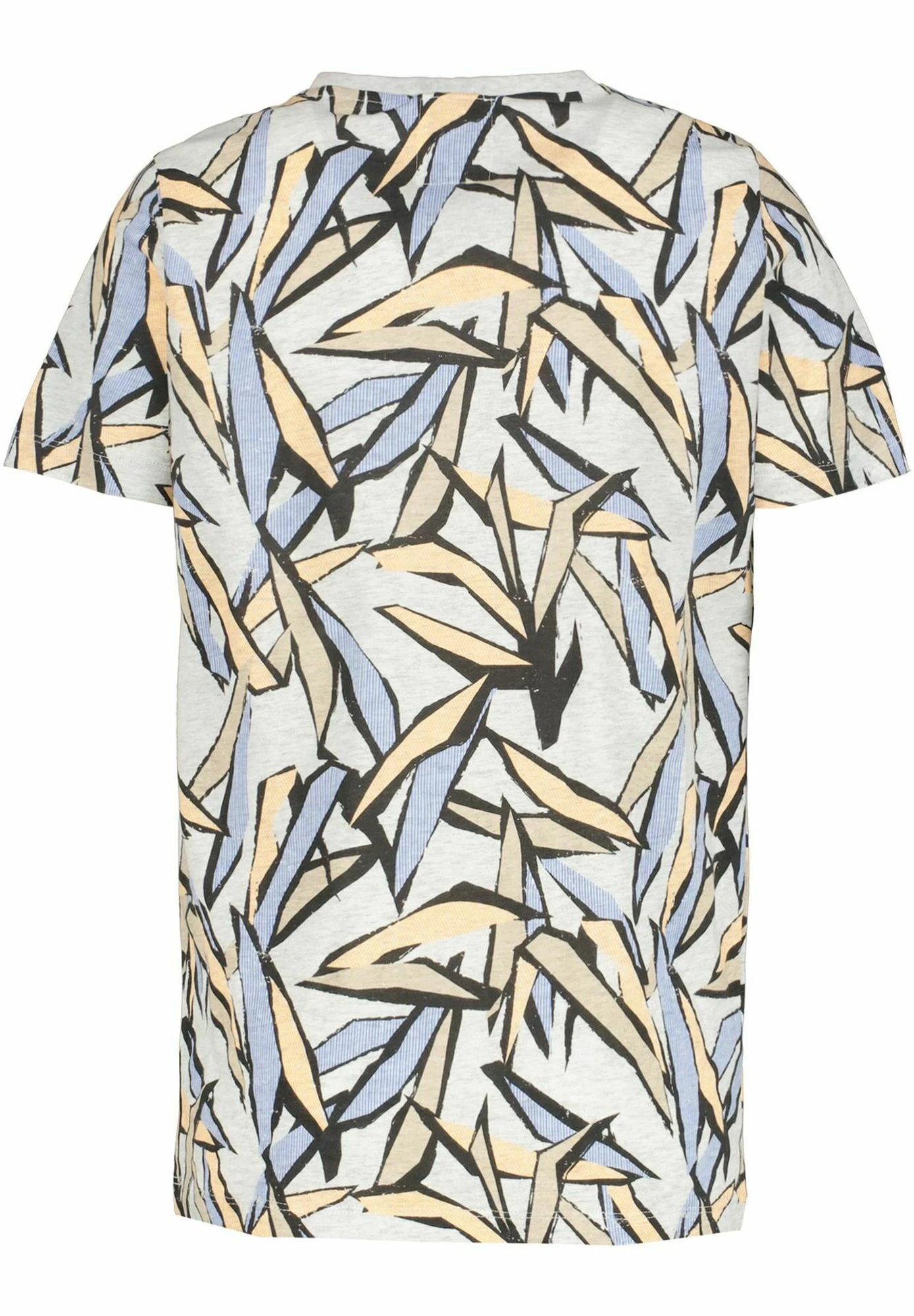 Garcia T-Shirt Print - White Melee 5 Garcia T-Shirt Print - White Melee - Afbeelding 3