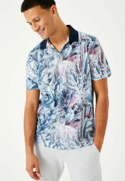 Garcia With Print - Poloshirt - White