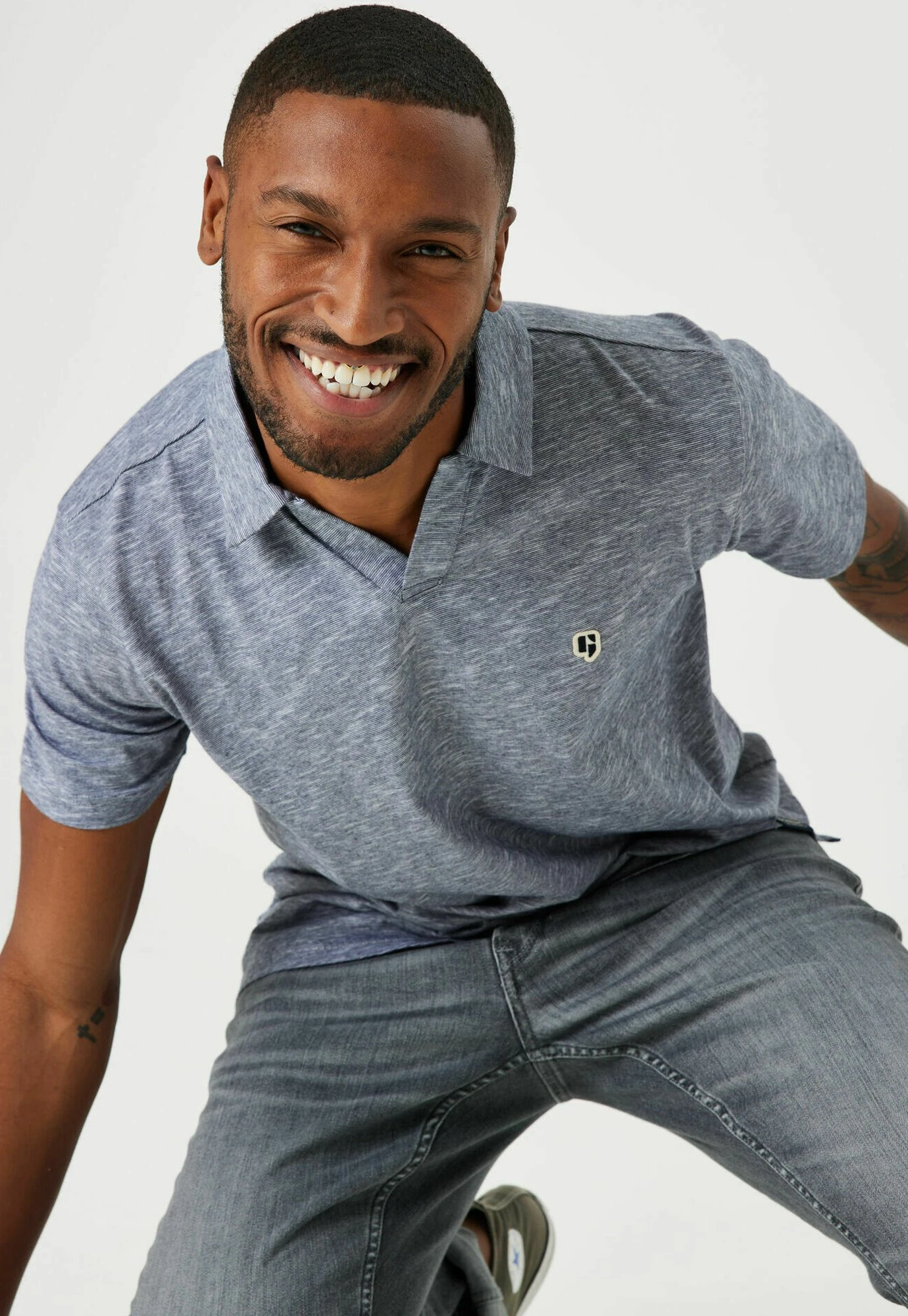 Garcia Mint- Poloshirt - Marine 6 Garcia Mint- Poloshirt - Marine - Afbeelding 4