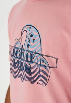 Garcia T-Shirt Print - Bright Coral 10 Garcia T-Shirt Print - Bright Coral -Clothing 87b73b2ebadd438cbe94022908e93867