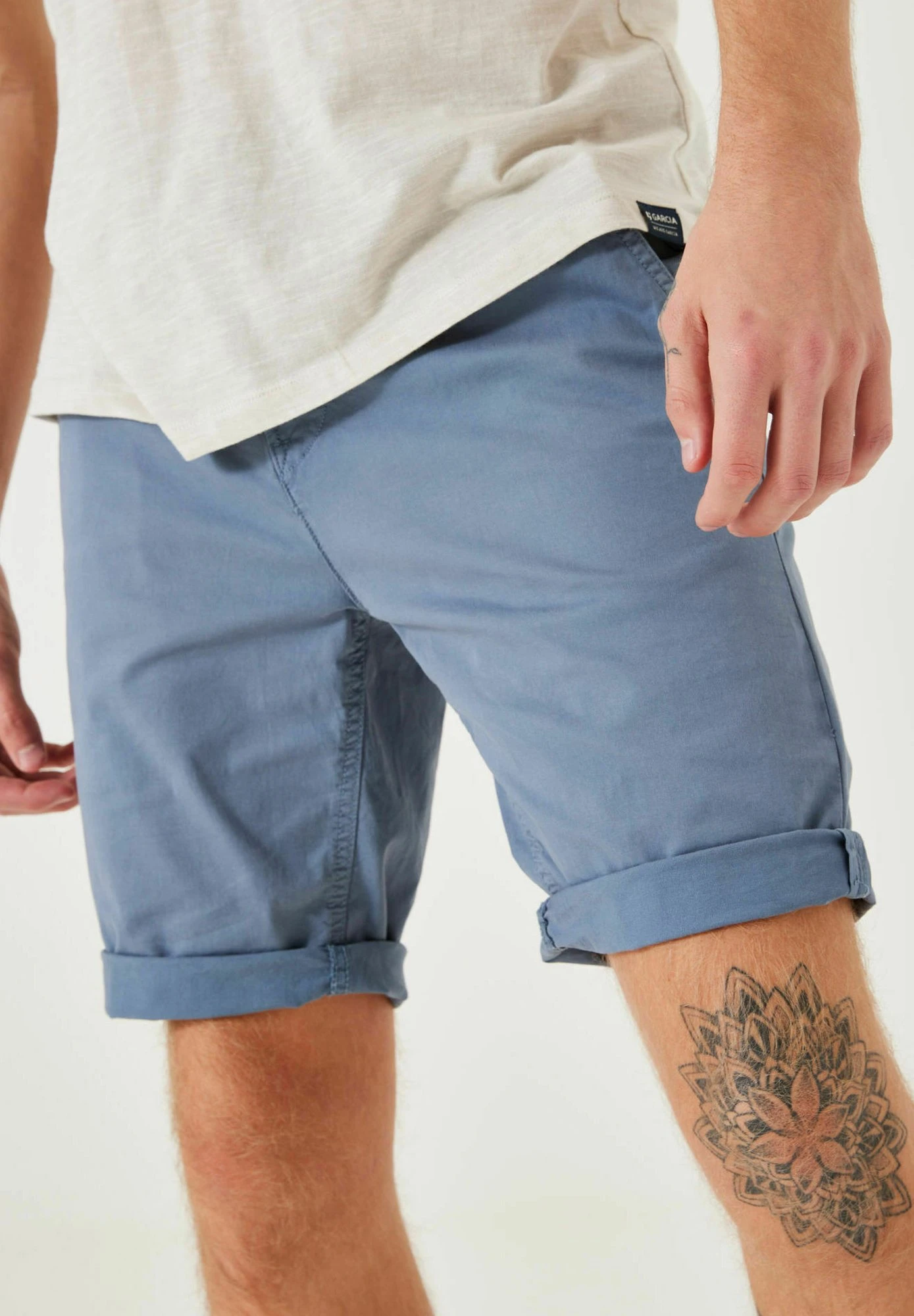 Garcia Shorts - Stone Blue 3 Garcia Shorts - Stone Blue