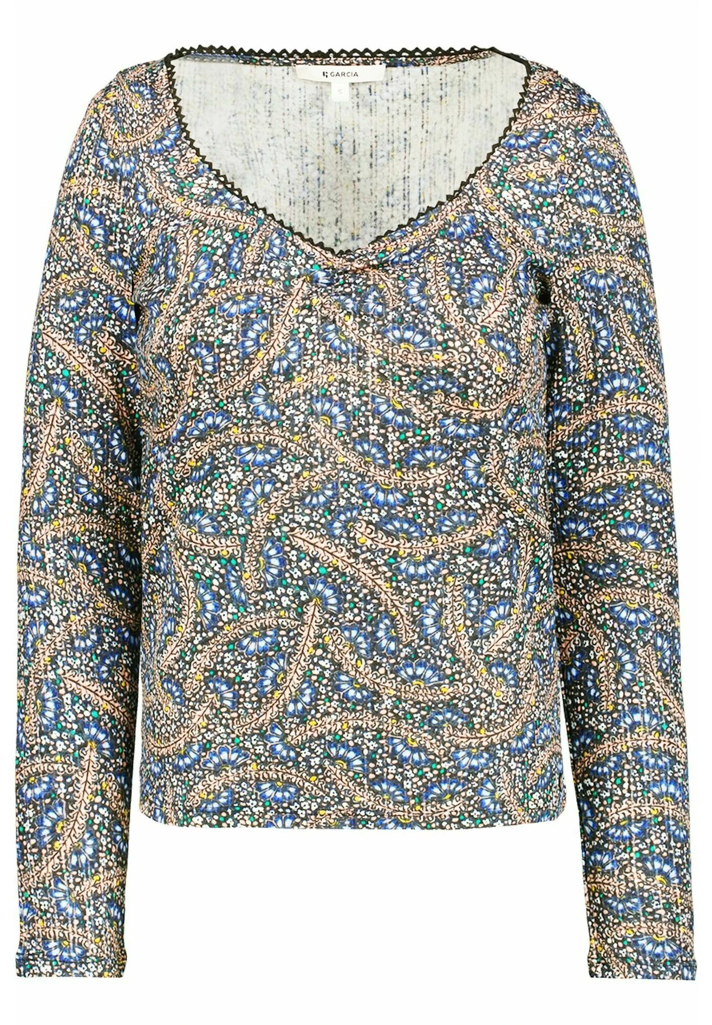 Garcia Longsleeve - Longsleeve - Navy Peony 7 Garcia Longsleeve - Longsleeve - Navy Peony - Afbeelding 5