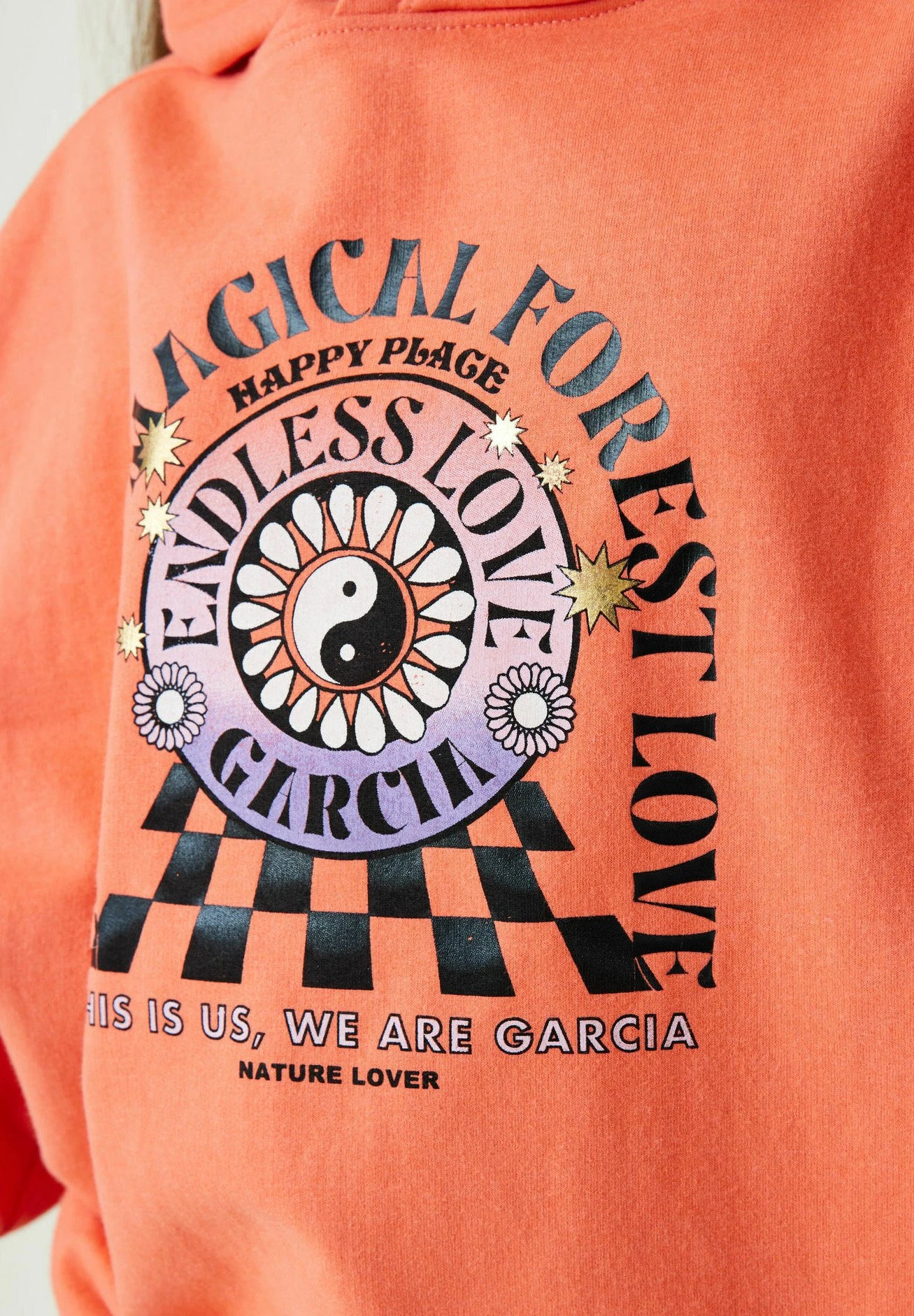 Garcia Hoodie - Blaze Orange 3 Garcia Hoodie - Blaze Orange