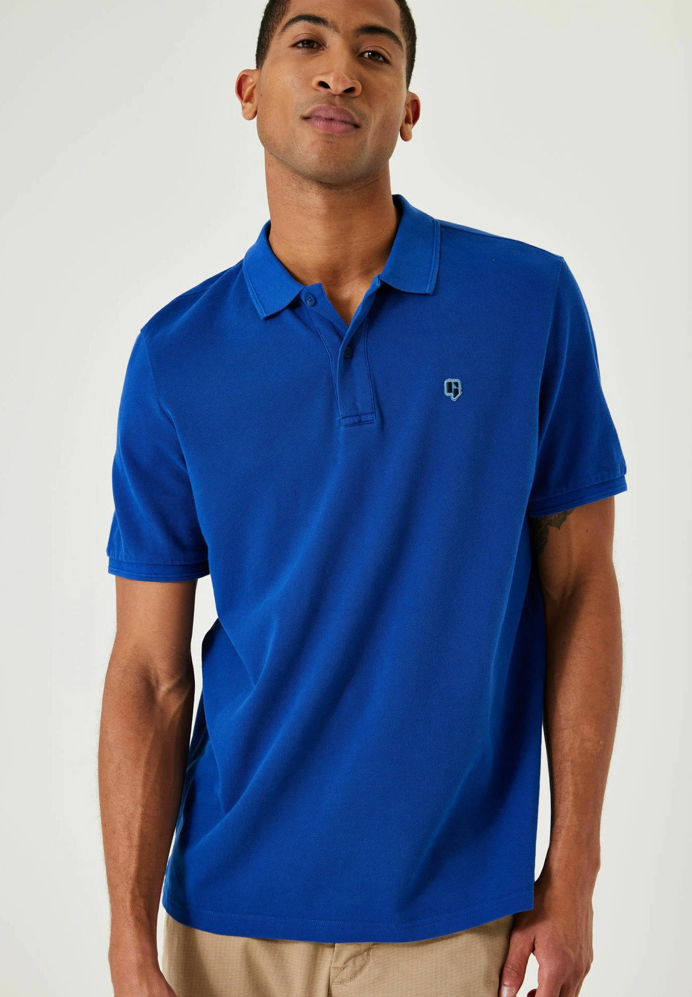 Garcia Poloshirt - Vibrant Blue 3 Garcia Poloshirt - Vibrant Blue