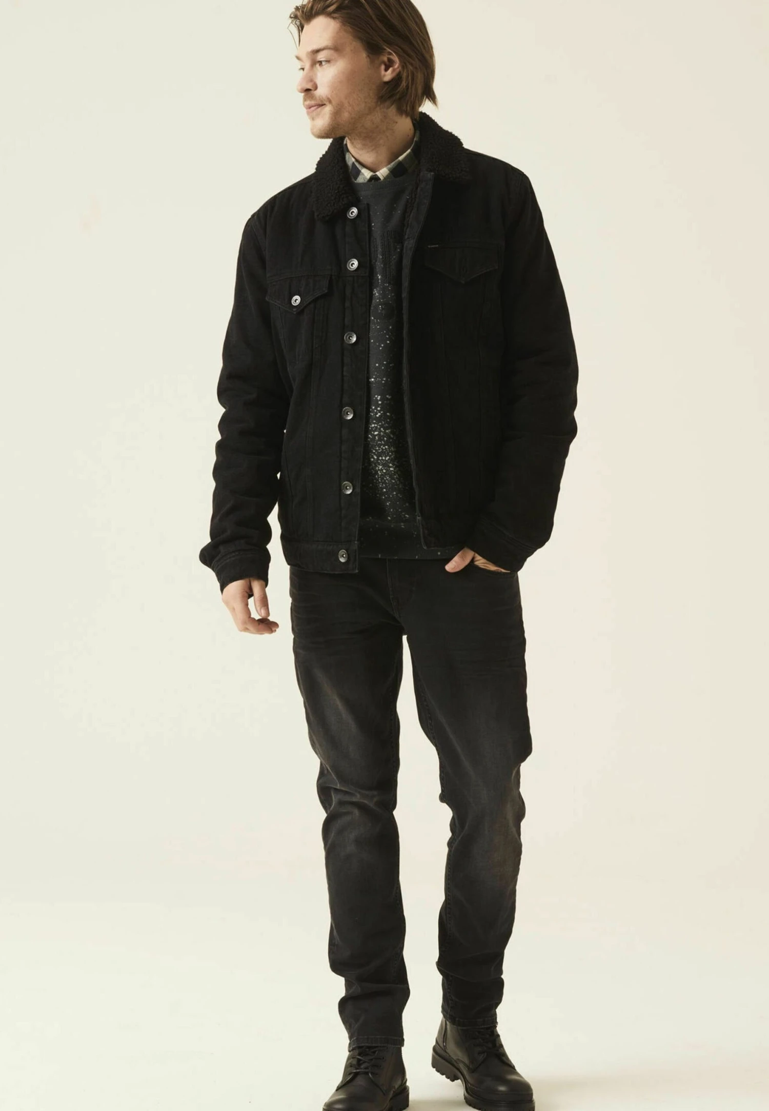 Garcia Savio Slim- Straight Leg Jeans - Dark Used 4 Garcia Savio Slim- Straight Leg Jeans - Dark Used - Afbeelding 2