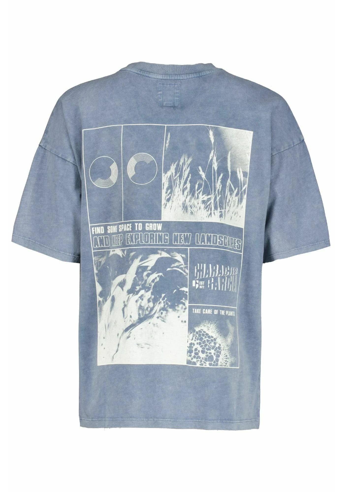 Garcia T-Shirt Print - Blue 4 Garcia T-Shirt Print - Blue - Afbeelding 2