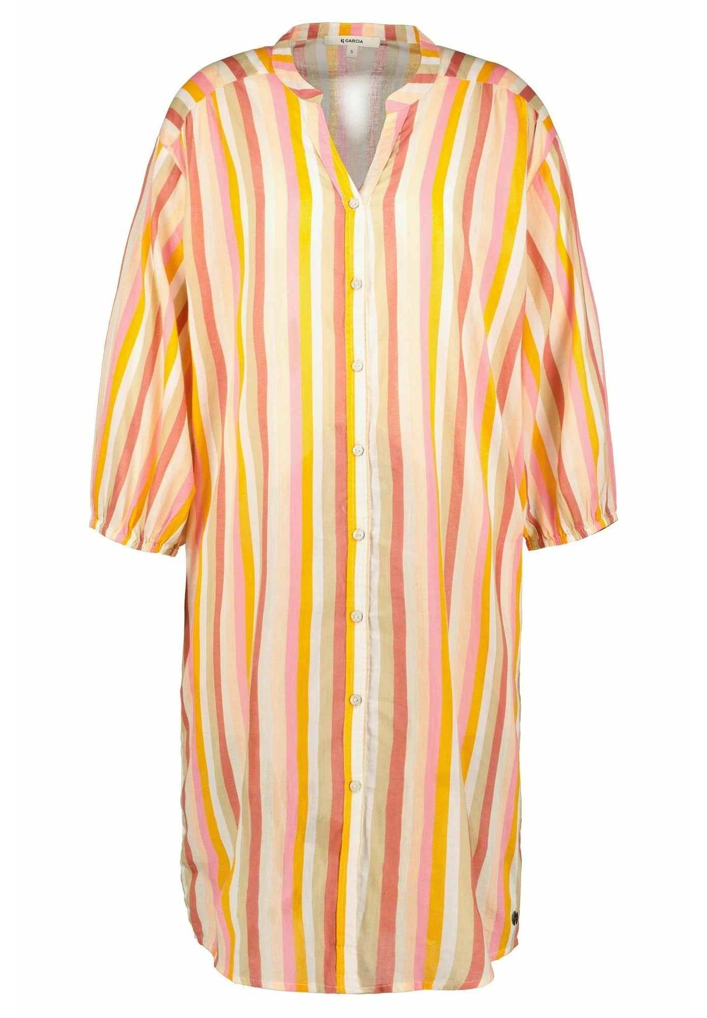 Garcia Striped- Blousejurk - Off White 7 Garcia Striped- Blousejurk - Off White - Afbeelding 5