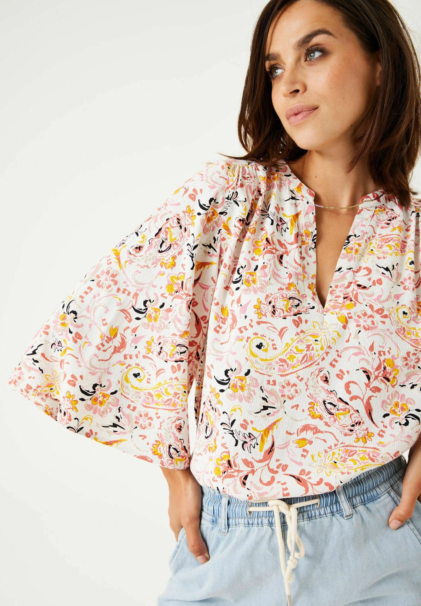 Garcia With Print - Blouse - Soft Kit 5 Garcia With Print - Blouse - Soft Kit - Afbeelding 3