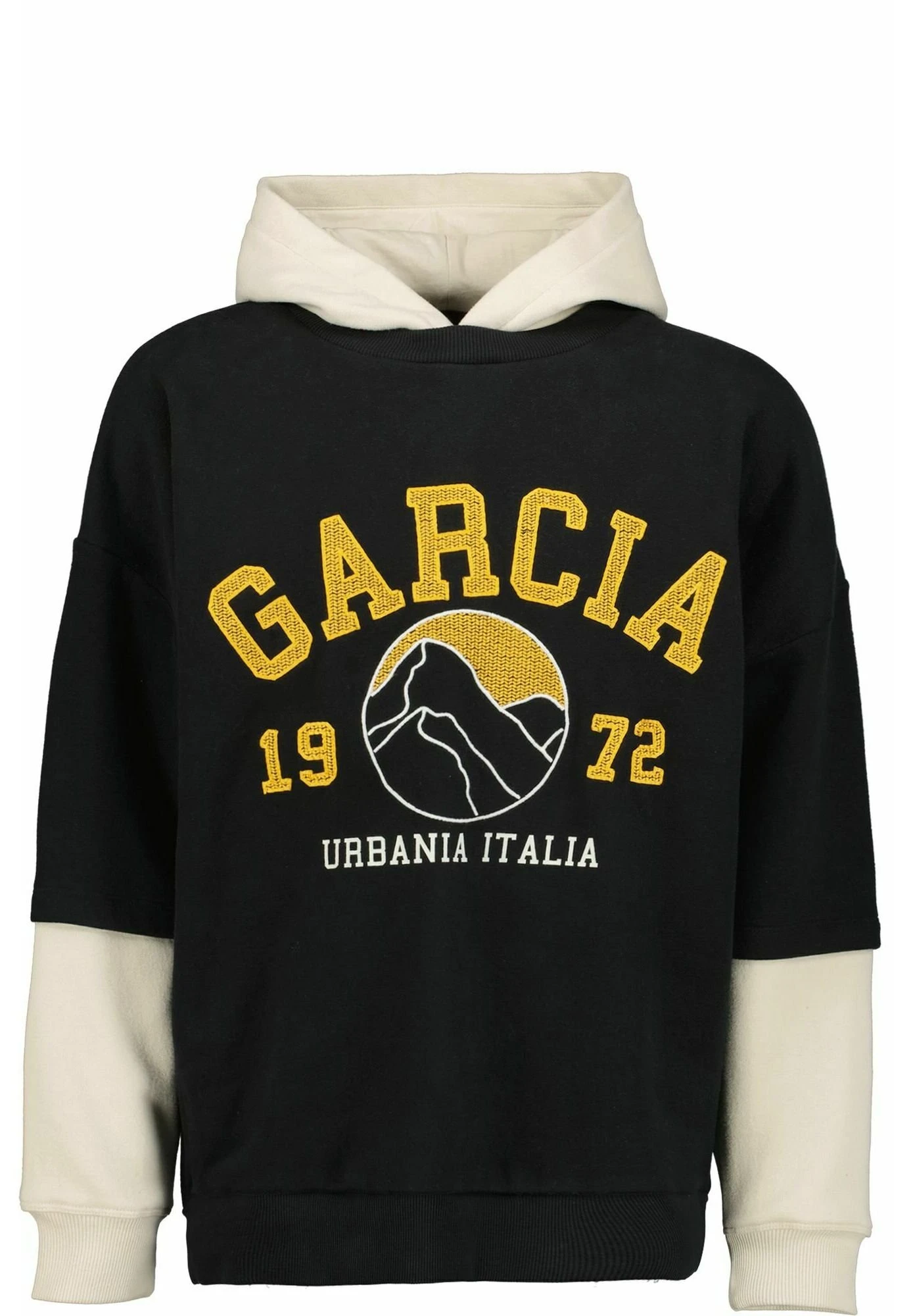 Garcia Hoodie - Off Black 3 Garcia Hoodie - Off Black