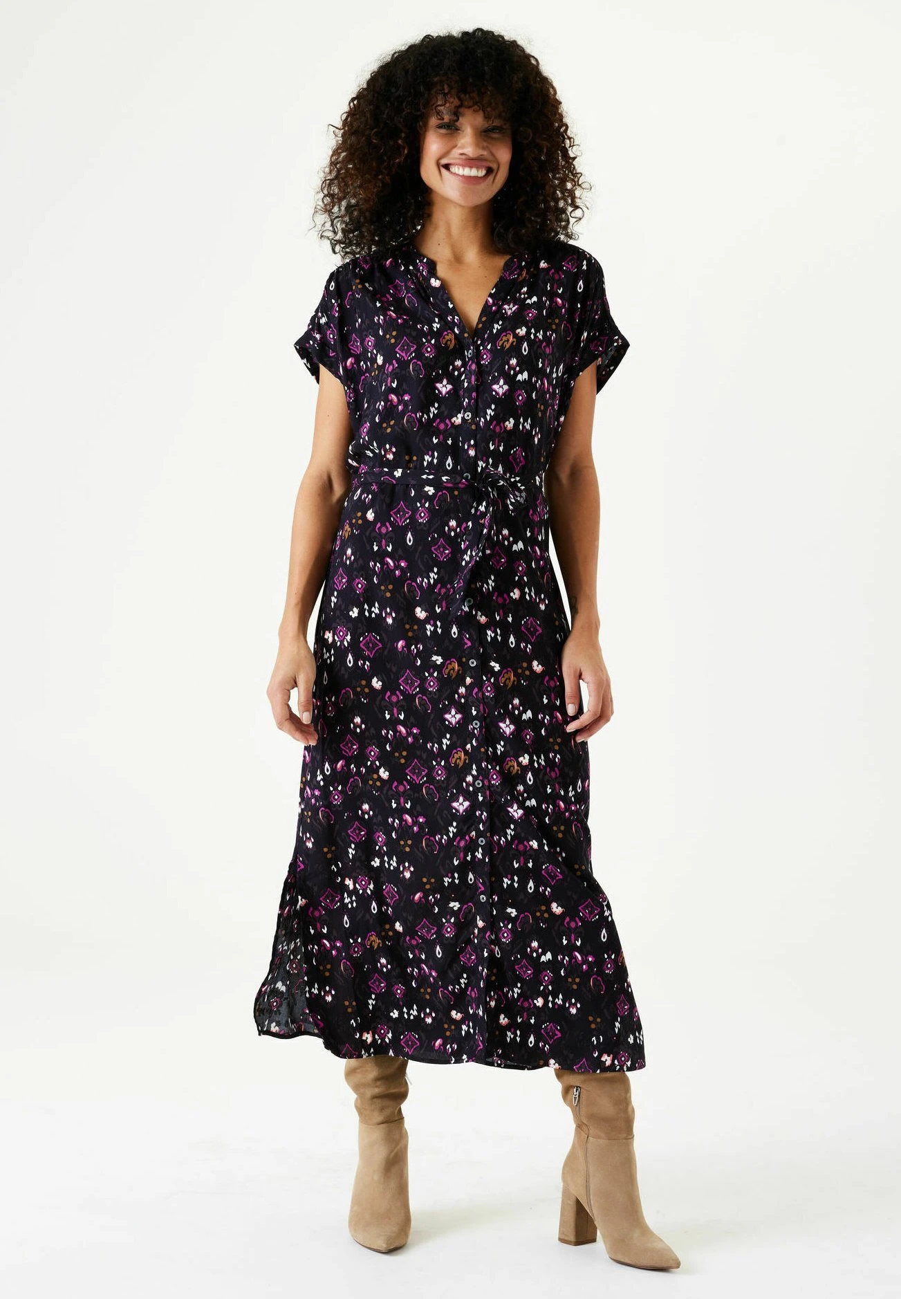 Garcia With Print - Jurk - Black 3 Garcia With Print - Jurk - Black