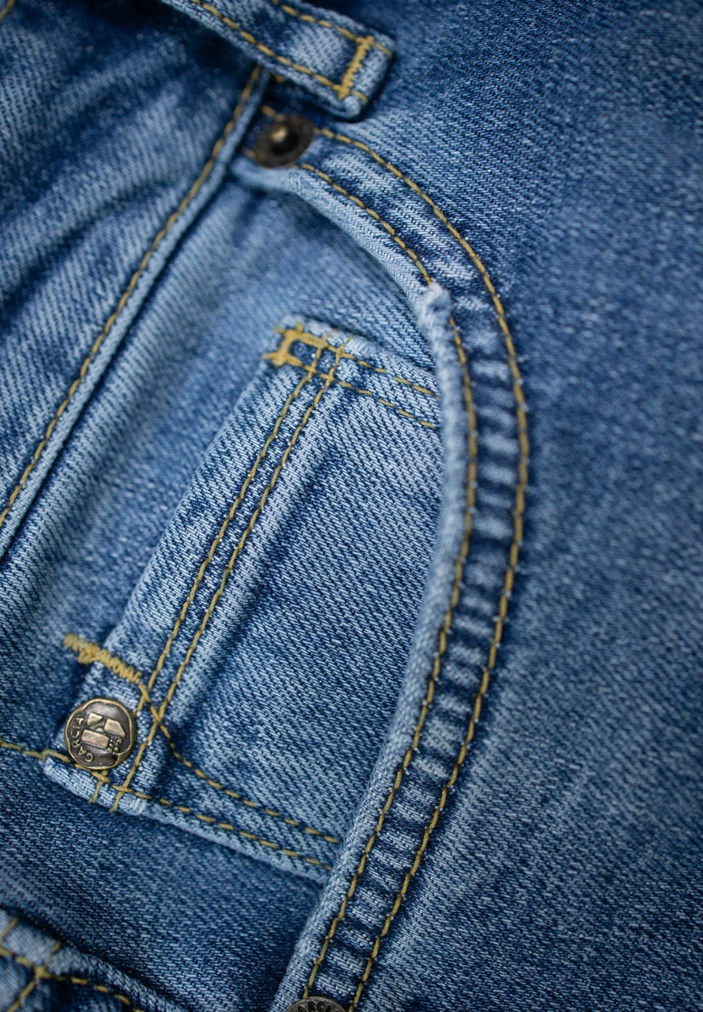 Garcia 295 Luisa - Straight Leg Jeans - Medium Used 7 Garcia 295 Luisa - Straight Leg Jeans - Medium Used - Afbeelding 5