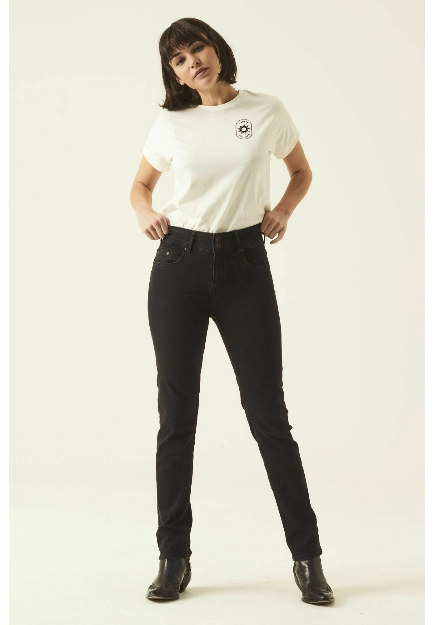 Garcia Caro - Slim Fit Jeans - Dark Used 3 Garcia Caro - Slim Fit Jeans - Dark Used