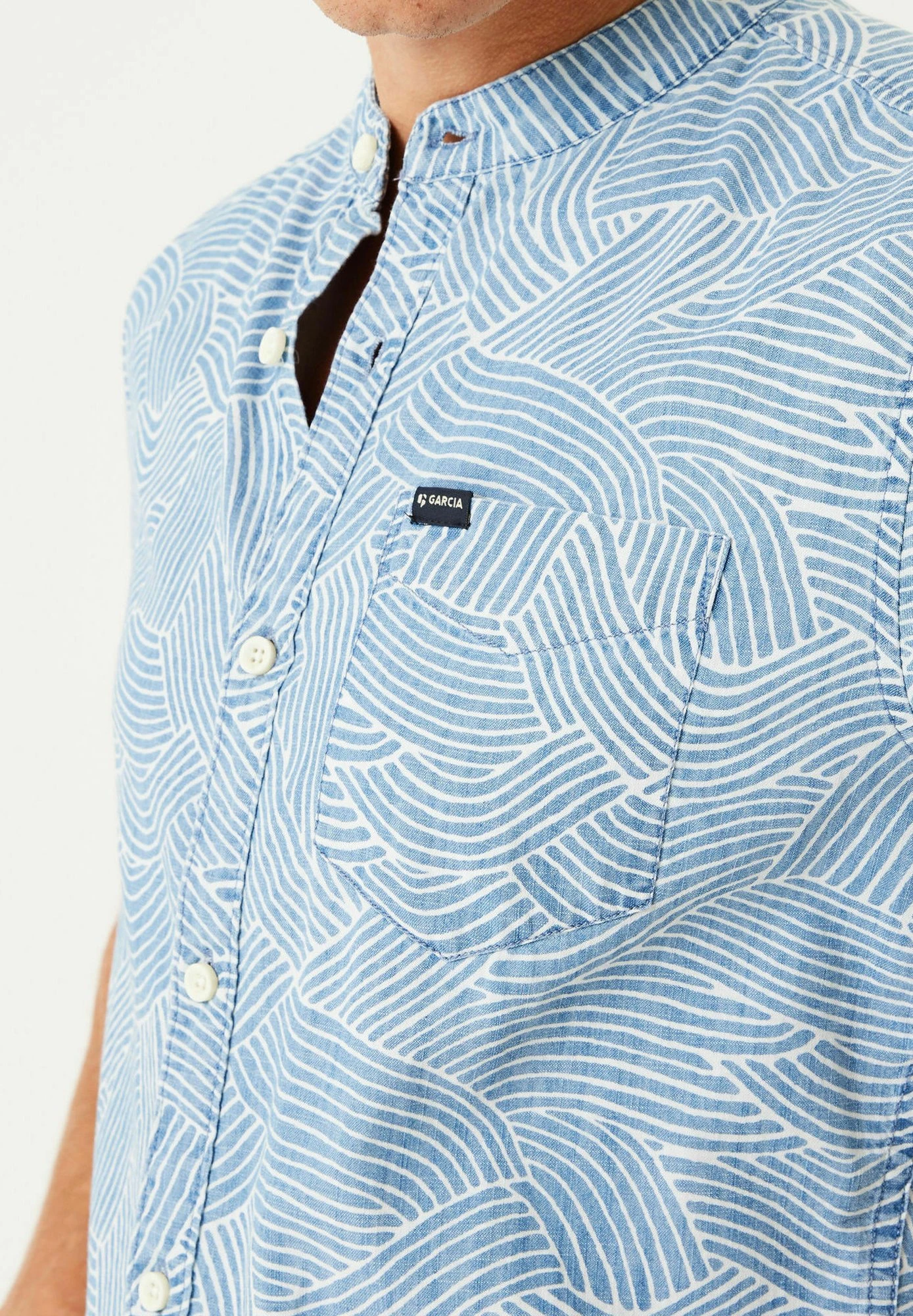 Garcia Overhemd - Indigo 6 Garcia Overhemd - Indigo - Afbeelding 4