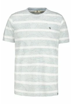 Garcia T-Shirt Print - Dusty Blue 11 Garcia T-Shirt Print - Dusty Blue -Clothing a2cd3739cfd944cfbcf018af06120f24