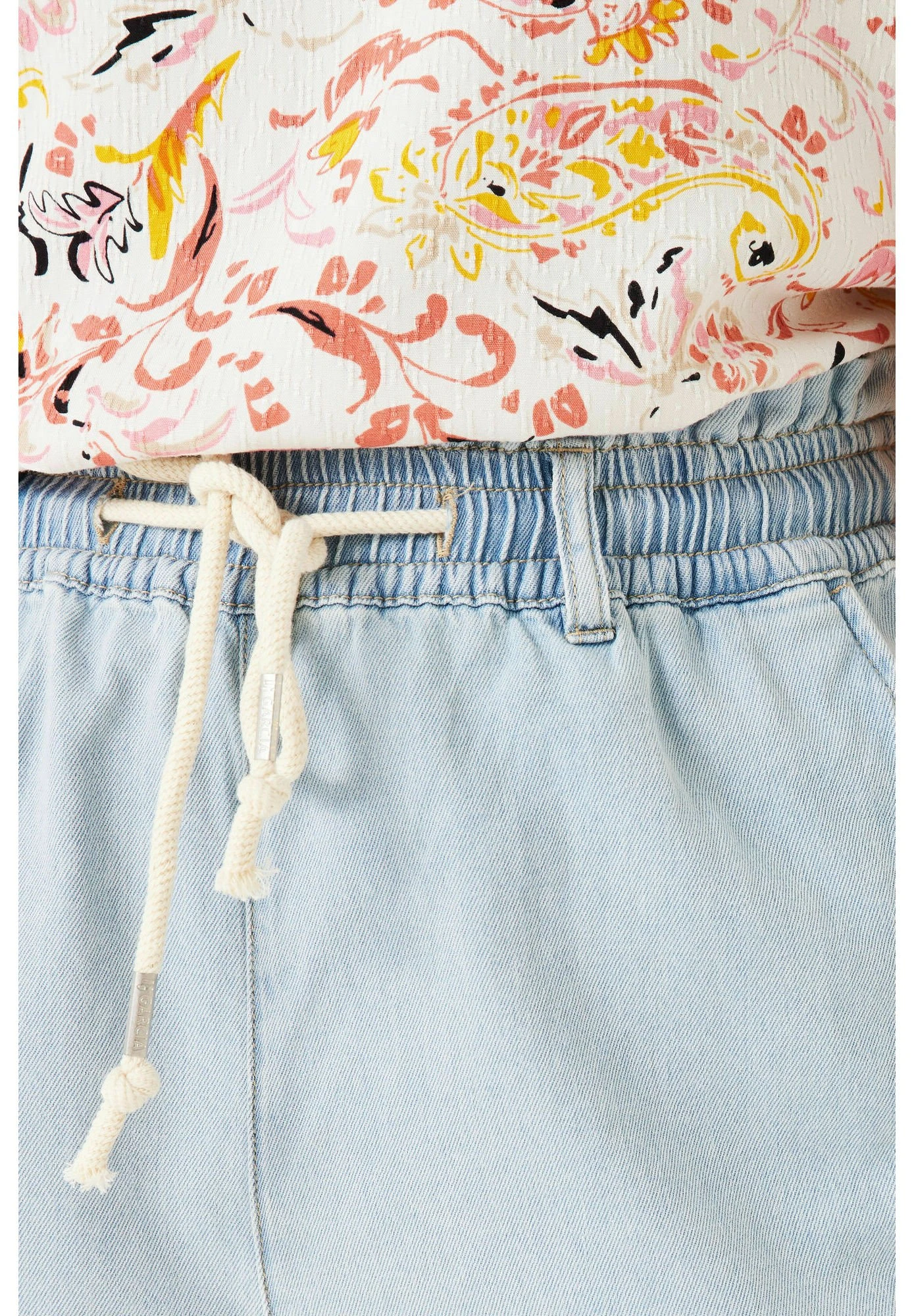 Garcia Jeansshort - Morning Blue 7 Garcia Jeansshort - Morning Blue - Afbeelding 5