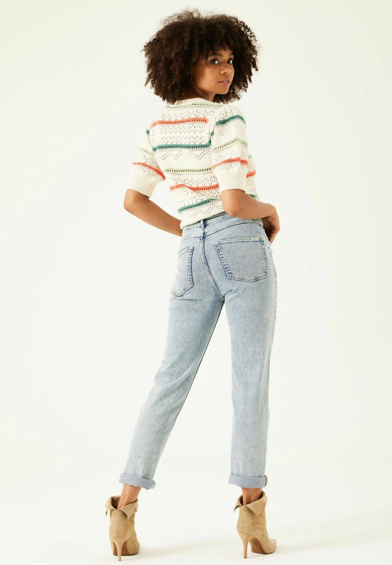 Garcia Slim Fit Jeans - Bleached 4 Garcia Slim Fit Jeans - Bleached - Afbeelding 2