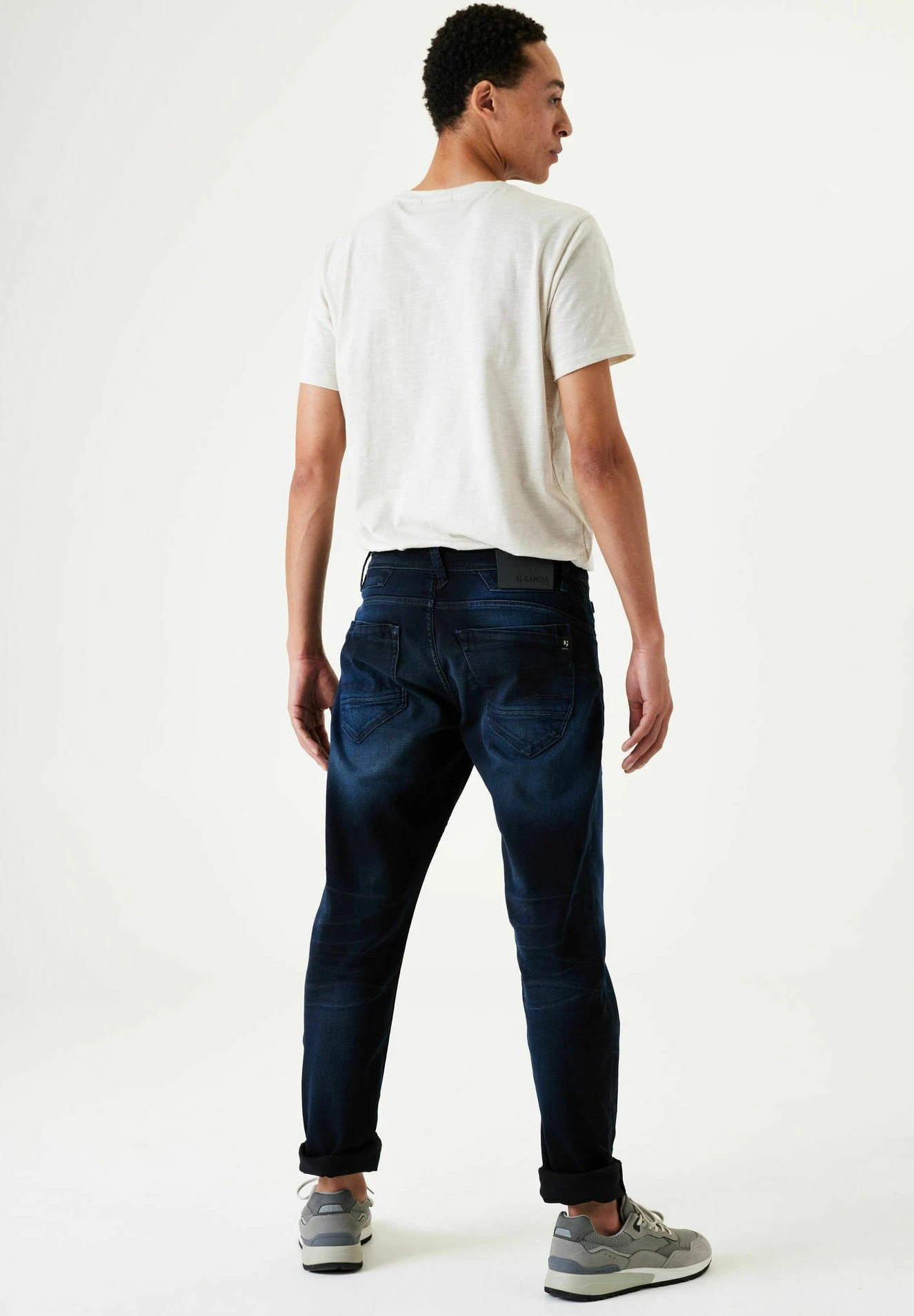 Garcia Rocko - Straight Leg Jeans - Dark Used 4 Garcia Rocko - Straight Leg Jeans - Dark Used - Afbeelding 2