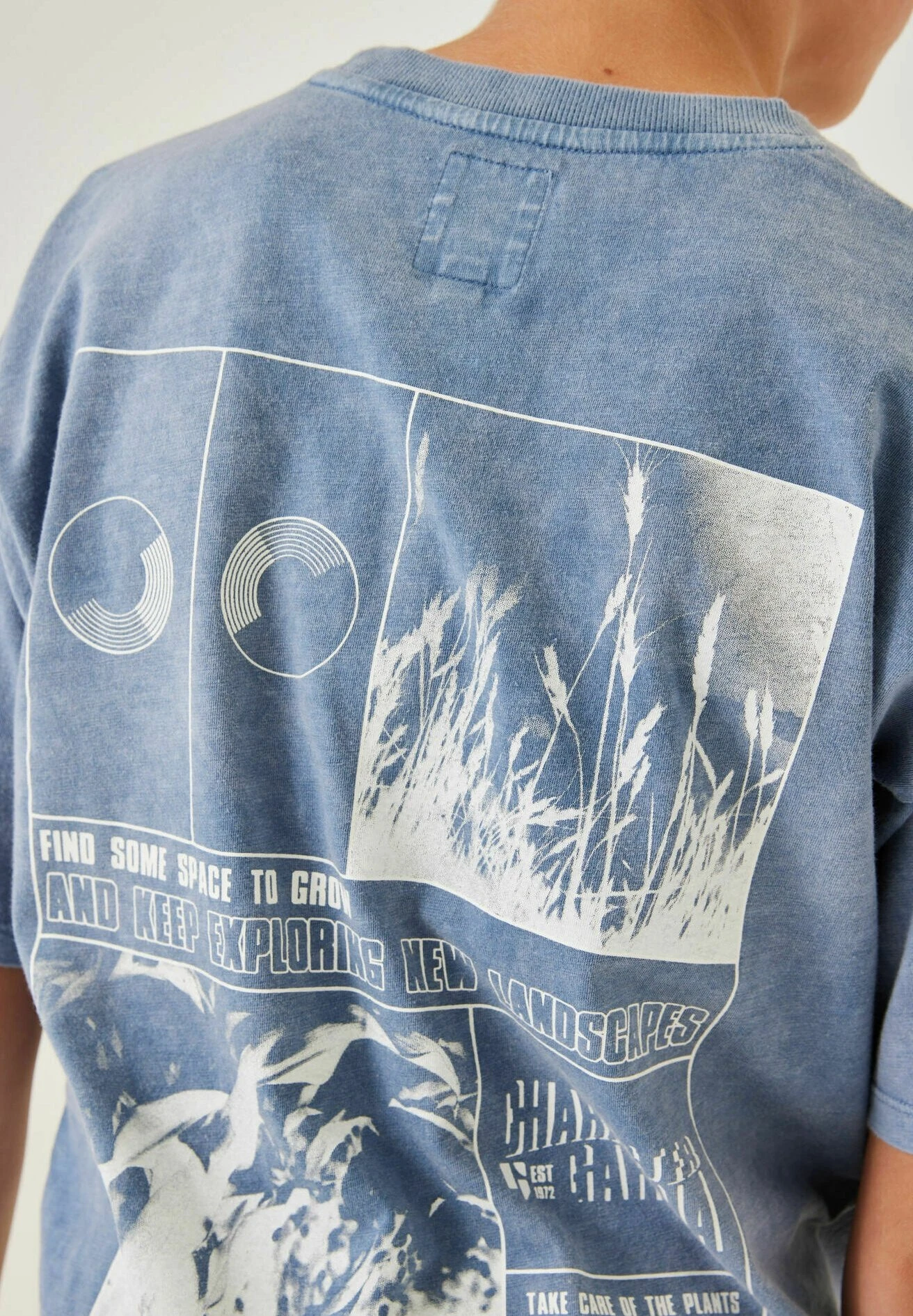 Garcia T-Shirt Print - Blue 3 Garcia T-Shirt Print - Blue