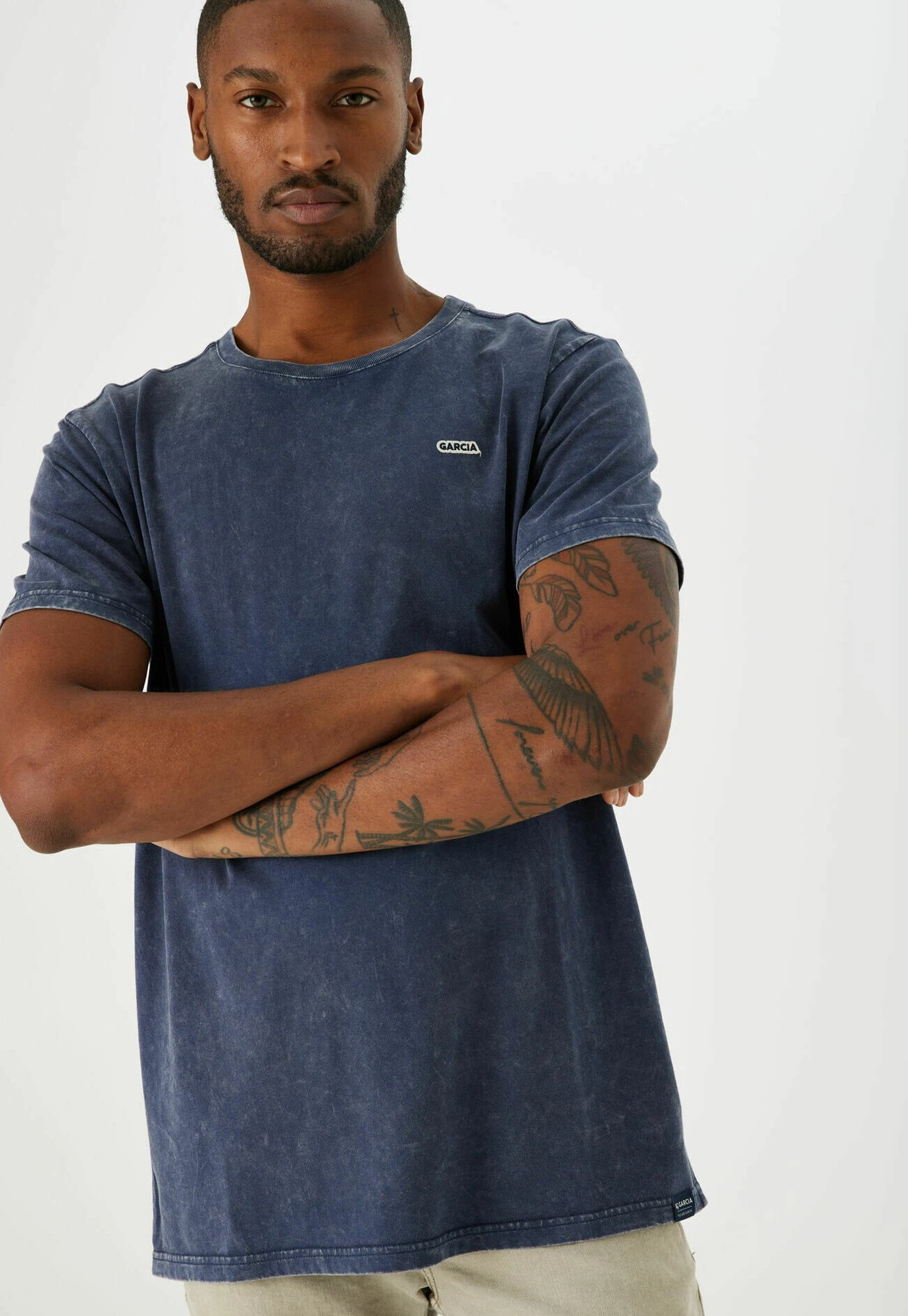 Garcia Rust- T-Shirt Print - Marine 5 Garcia Rust- T-Shirt Print - Marine - Afbeelding 3