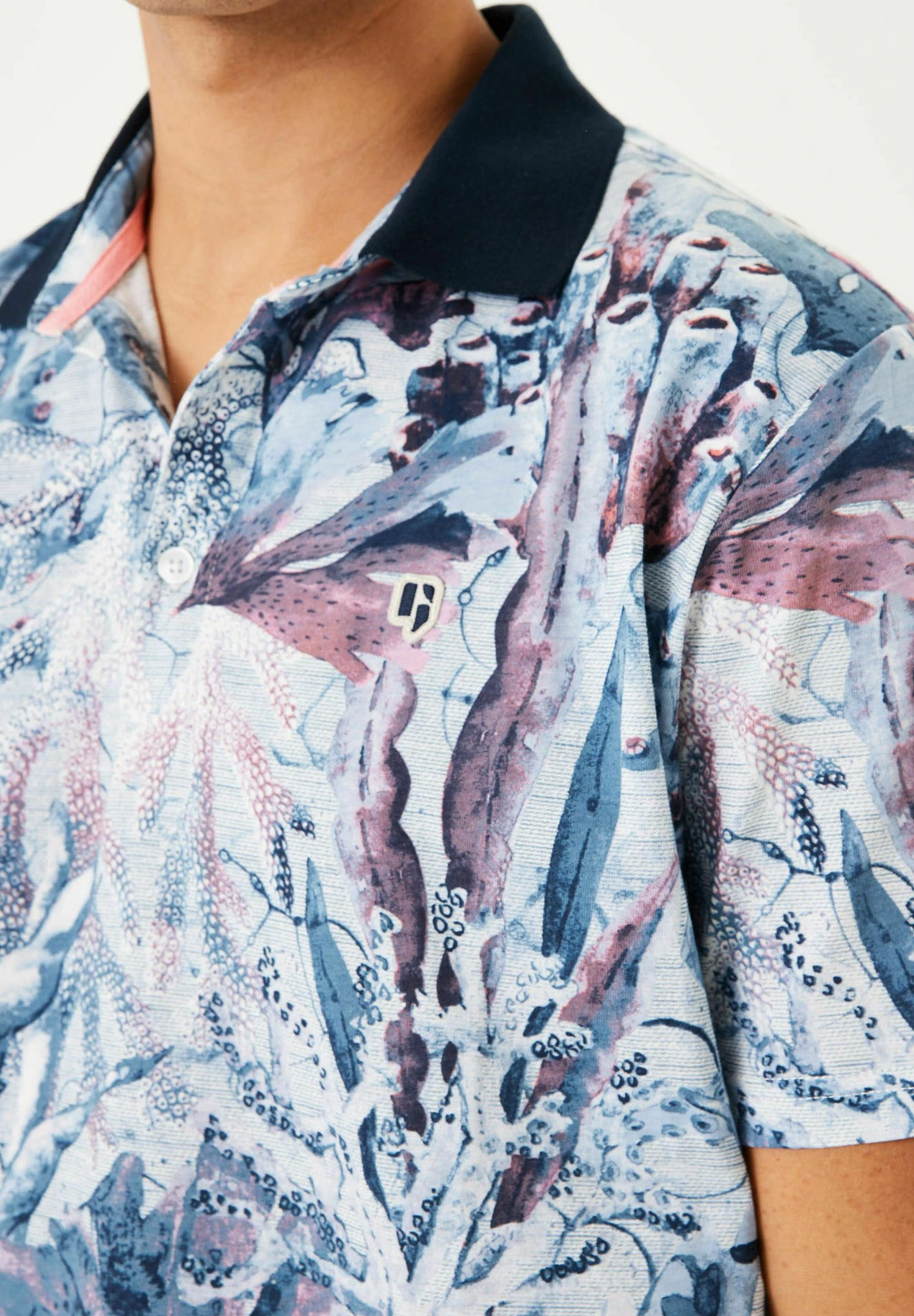 Garcia With Print - Poloshirt - White 6 Garcia With Print - Poloshirt - White - Afbeelding 4