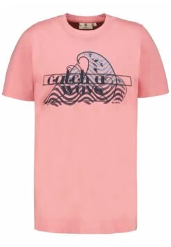 Garcia T-Shirt Print - Bright Coral 11 Garcia T-Shirt Print - Bright Coral -Clothing ac9ad3ea760443d2a26e17d7f2a61889