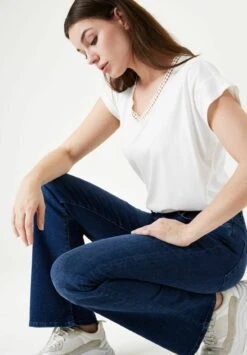 Garcia 245 Celia - Flared Jeans - Dark Used -Clothing aec3379df72c4ccaacf6e8a75b969be5