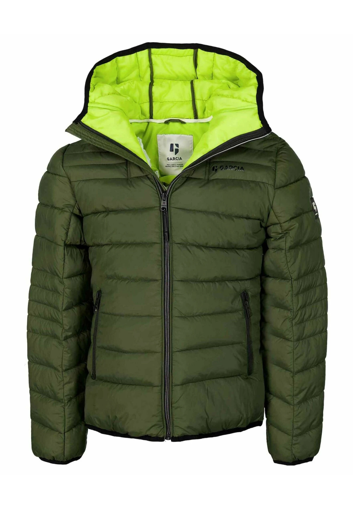 Garcia Winterjas - Khaki 6 Garcia Winterjas - Khaki - Afbeelding 4