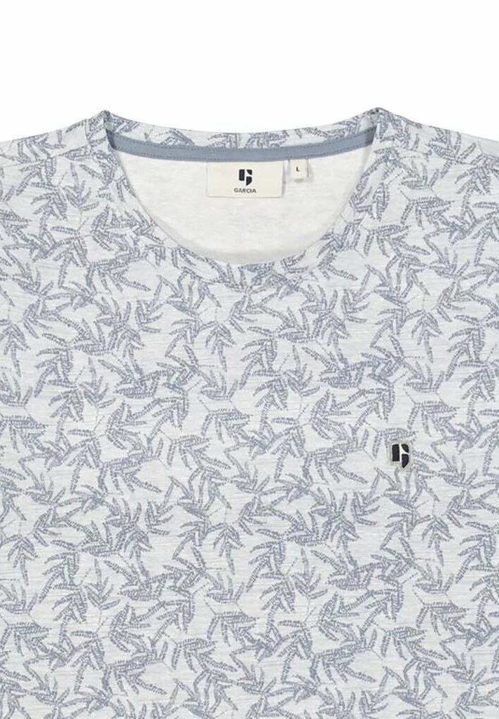 Garcia T-Shirt Print - Gris 4 Garcia T-Shirt Print - Gris - Afbeelding 2