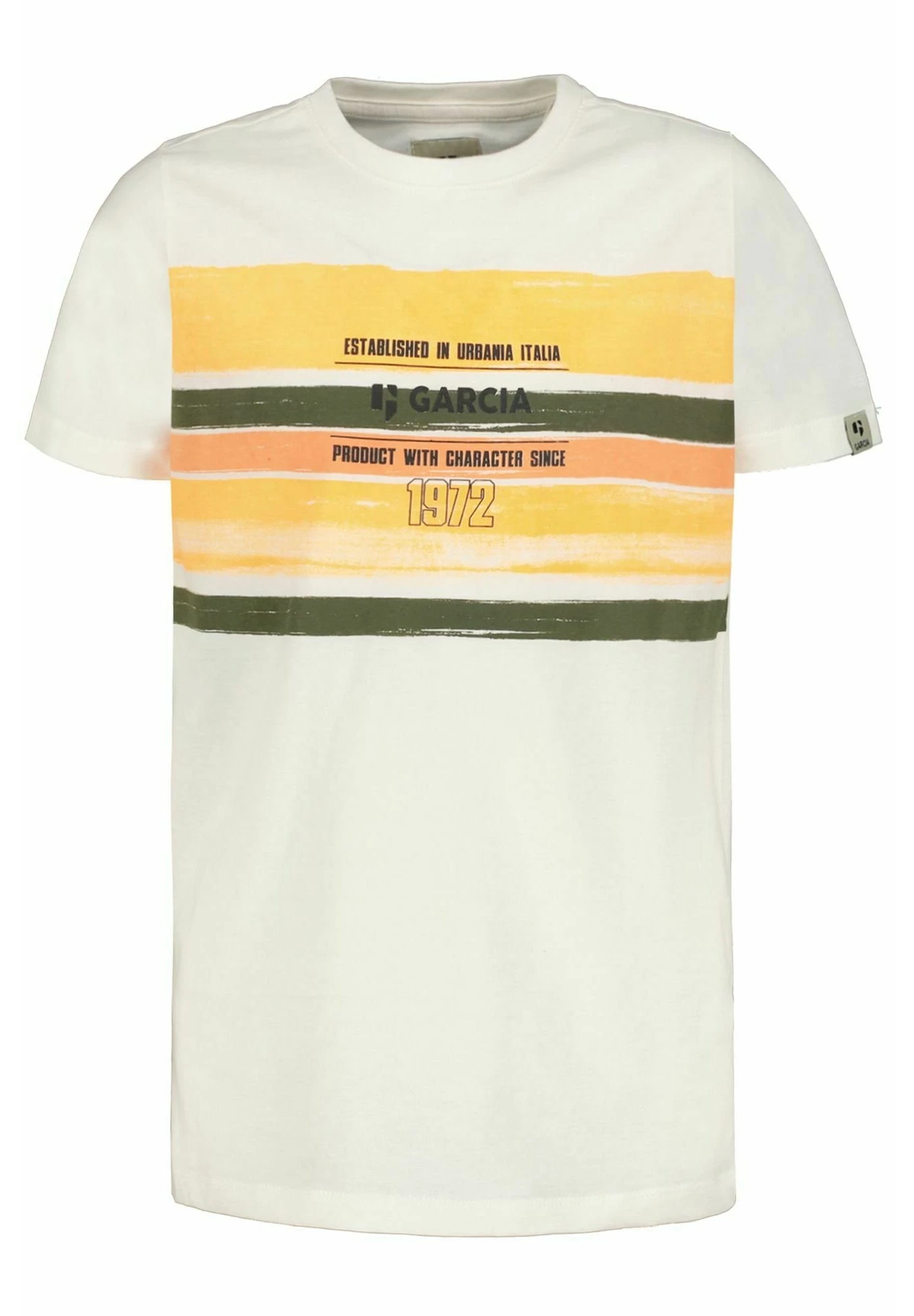 Garcia T-Shirt Print - Off White 3 Garcia T-Shirt Print - Off White