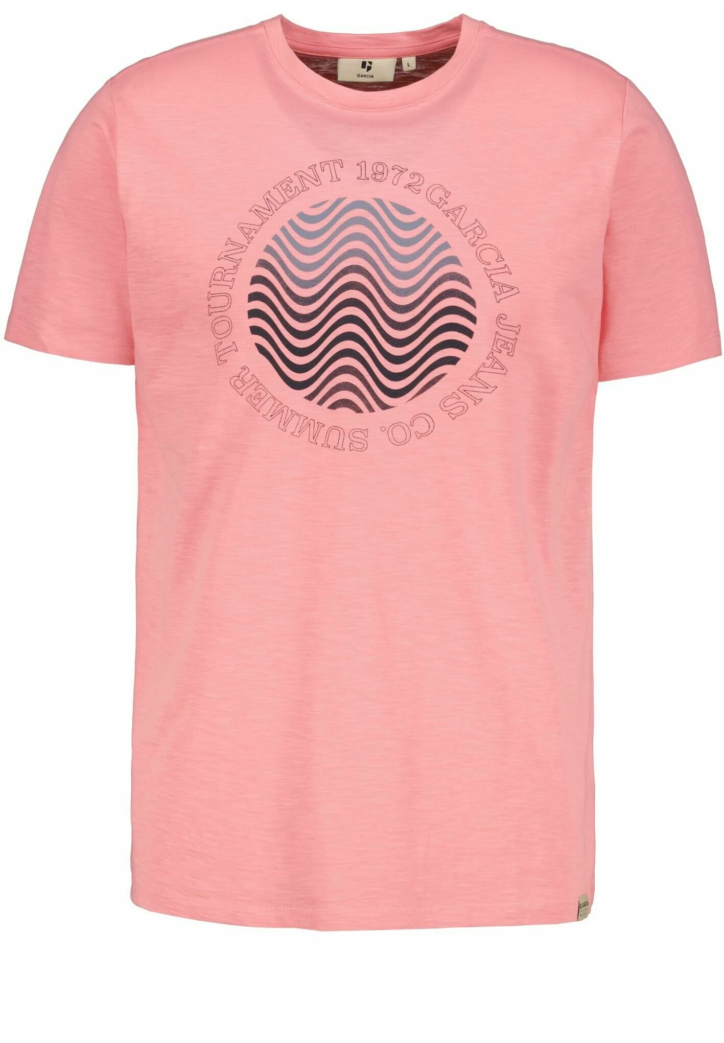 Garcia Coral- T-Shirt Print - Bright Coral 7 Garcia Coral- T-Shirt Print - Bright Coral - Afbeelding 5