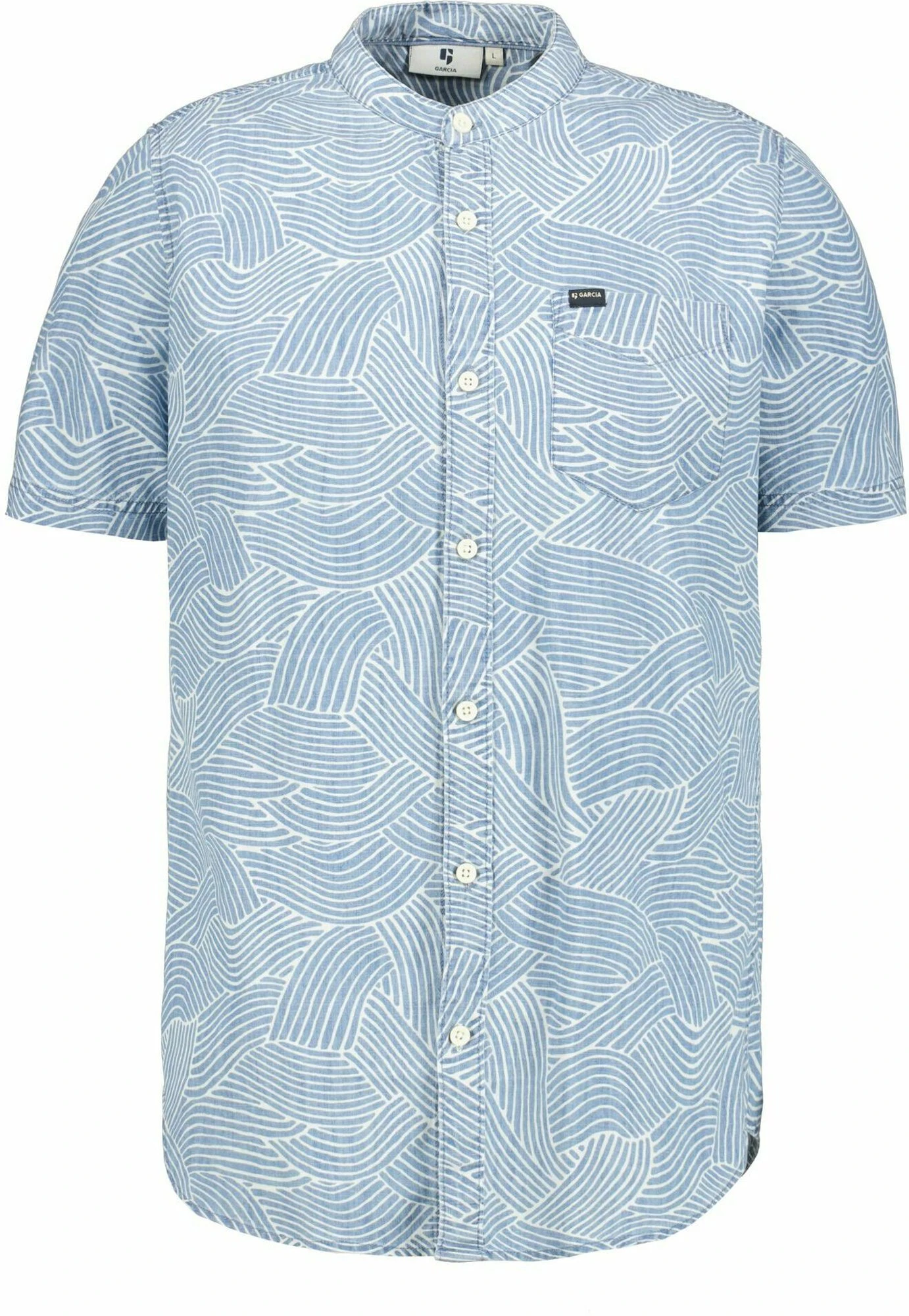 Garcia Overhemd - Indigo 7 Garcia Overhemd - Indigo - Afbeelding 5