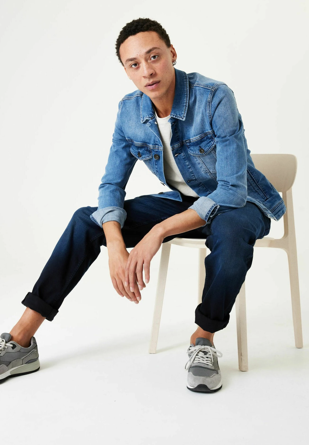 Garcia Rocko - Straight Leg Jeans - Dark Used 6 Garcia Rocko - Straight Leg Jeans - Dark Used - Afbeelding 4