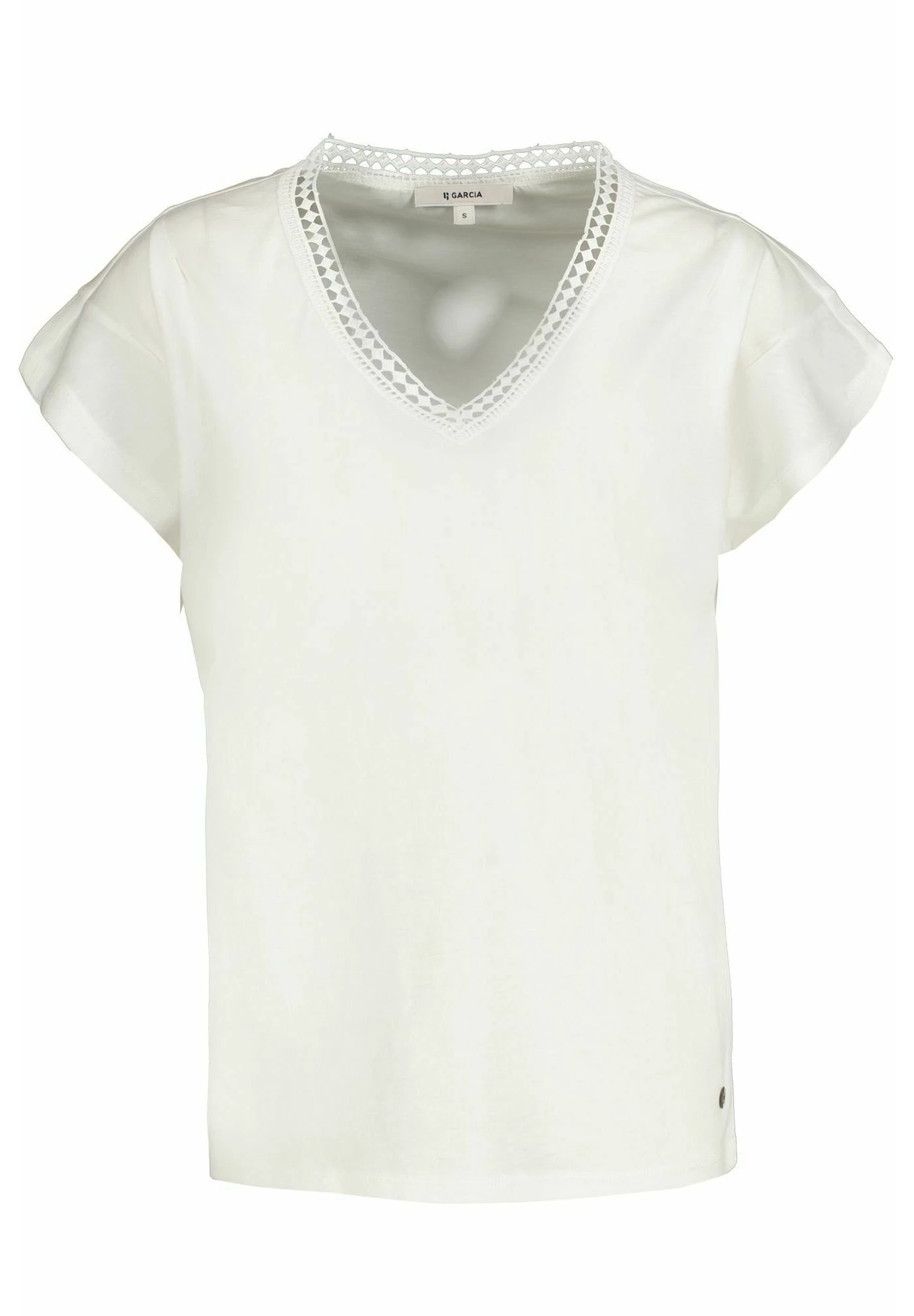 Garcia T-Shirt Basic - Off White 3 Garcia T-Shirt Basic - Off White