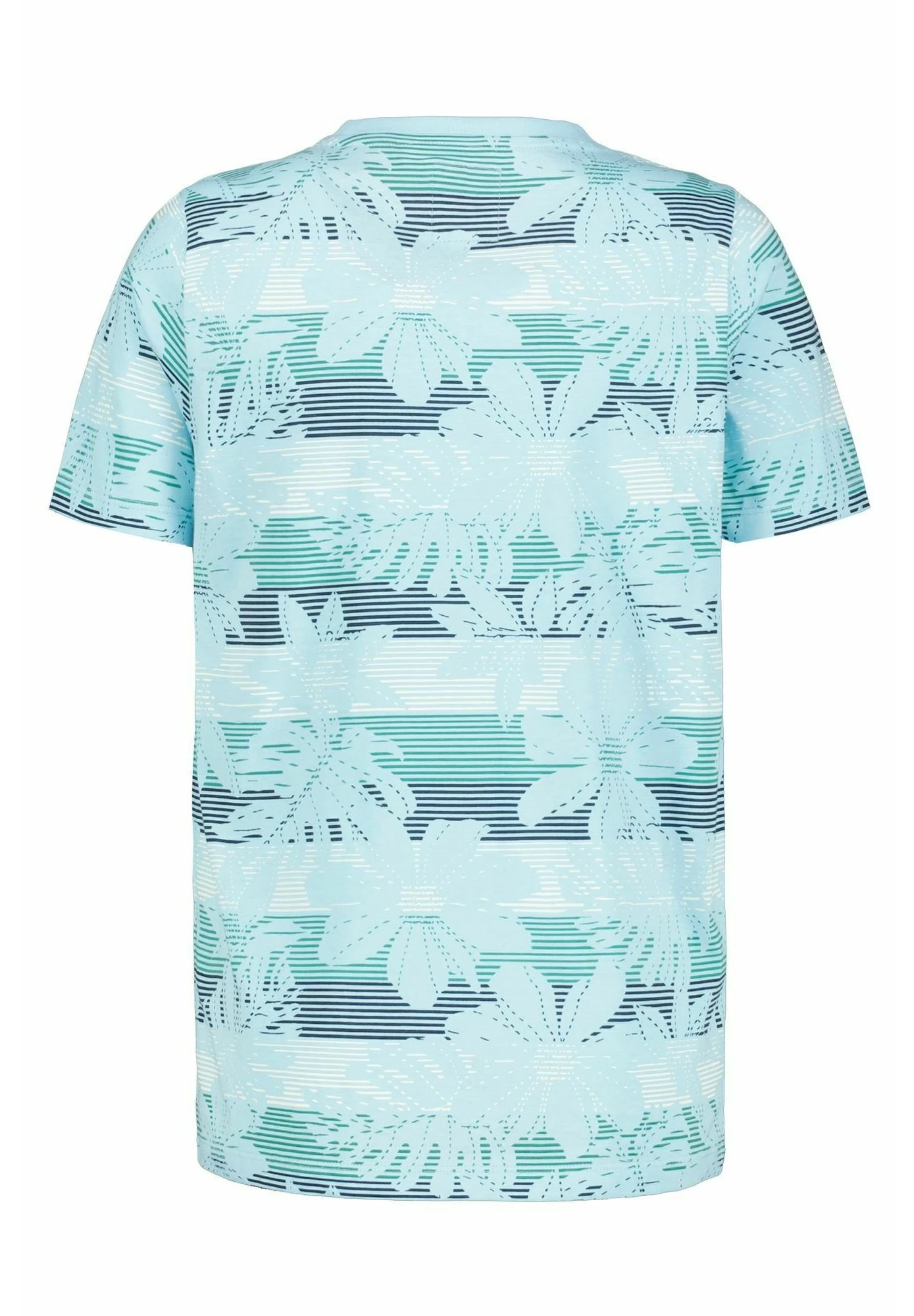 Garcia With Print - T-Shirt Print - Sky Blue 4 Garcia With Print - T-Shirt Print - Sky Blue - Afbeelding 2