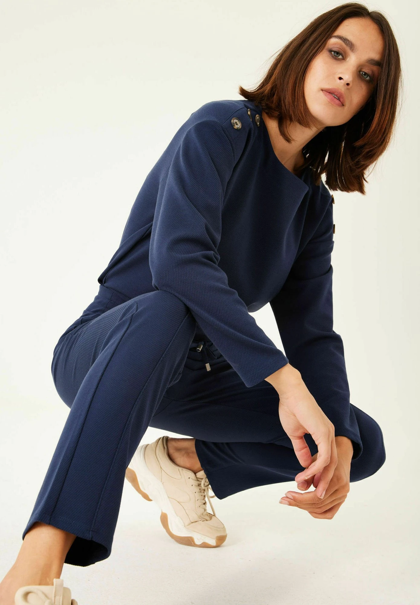 Garcia Trainingsbroek - Navy Peony 5 Garcia Trainingsbroek - Navy Peony - Afbeelding 3