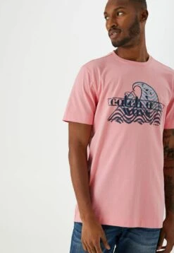 Garcia T-Shirt Print - Bright Coral 9 Garcia T-Shirt Print - Bright Coral -Clothing c09e2e1c16bc42a28d8236003c7ecf66