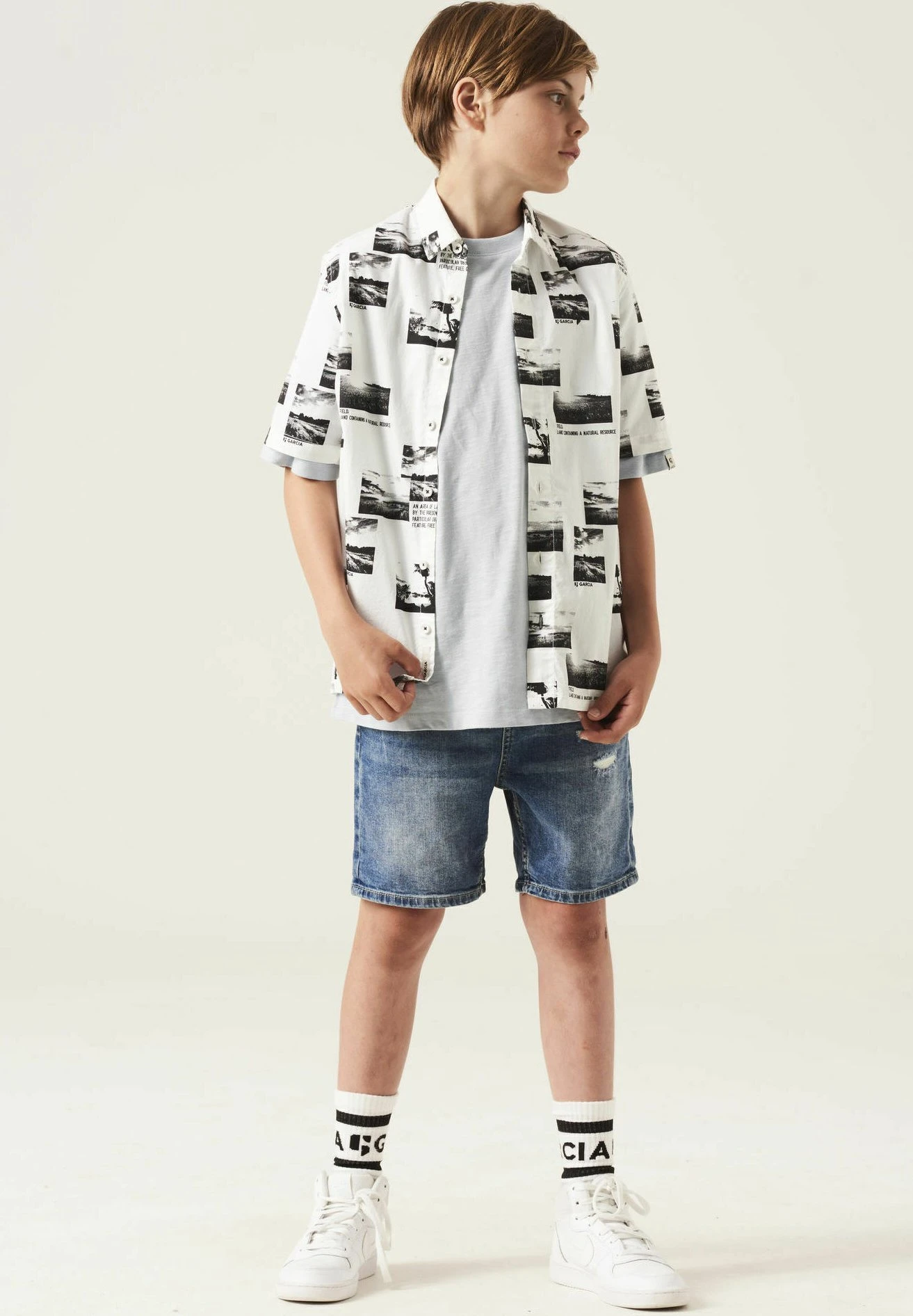 Garcia Jeansshort - Blue Denim 3 Garcia Jeansshort - Blue Denim