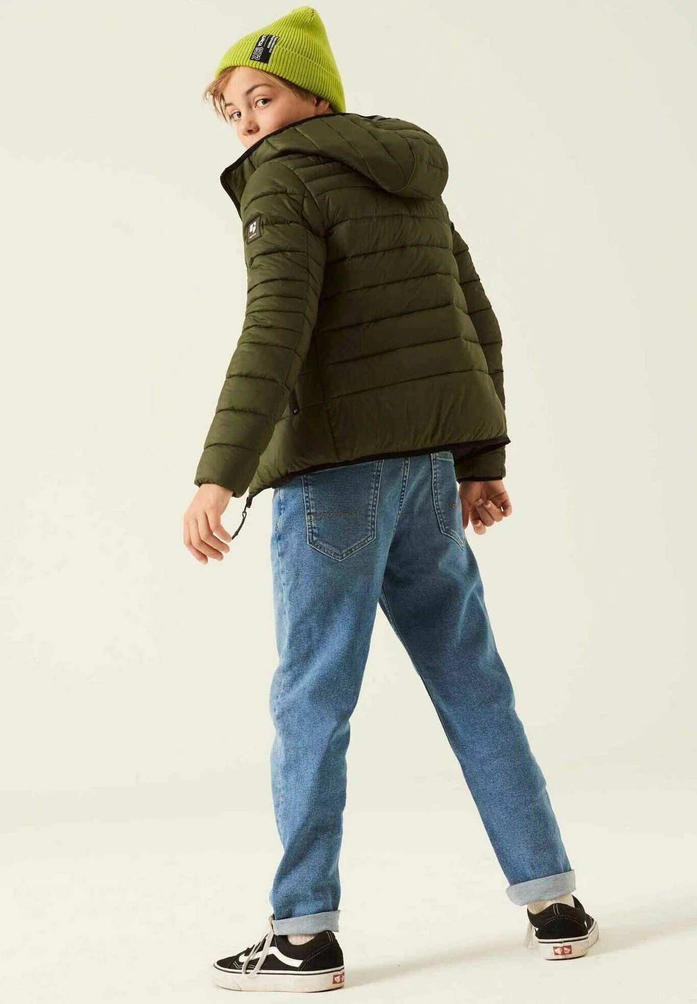 Garcia Winterjas - Khaki 4 Garcia Winterjas - Khaki - Afbeelding 2