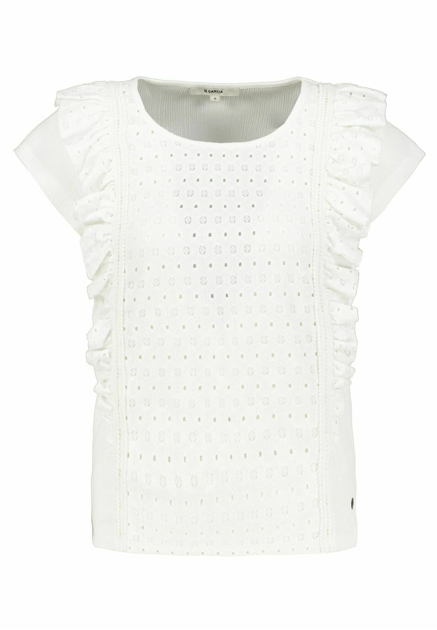 Garcia Blouse - Off White 7 Garcia Blouse - Off White - Afbeelding 5