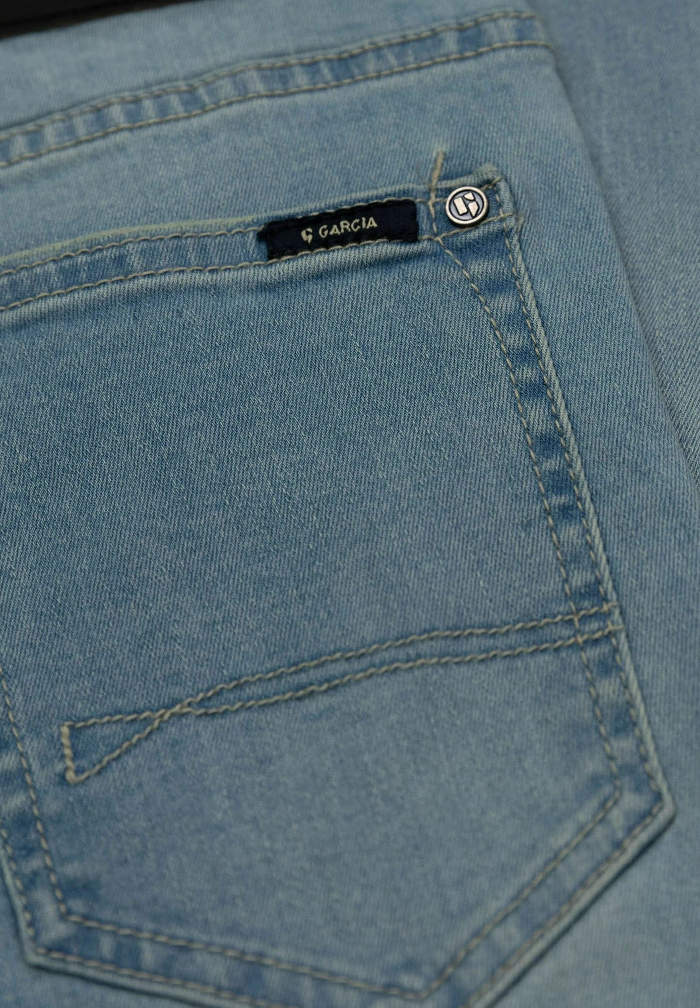 Garcia Xandro 320 Super Bleached - Slim Fit Jeans - Bleached 5 Garcia Xandro 320 Super Bleached - Slim Fit Jeans - Bleached - Afbeelding 3